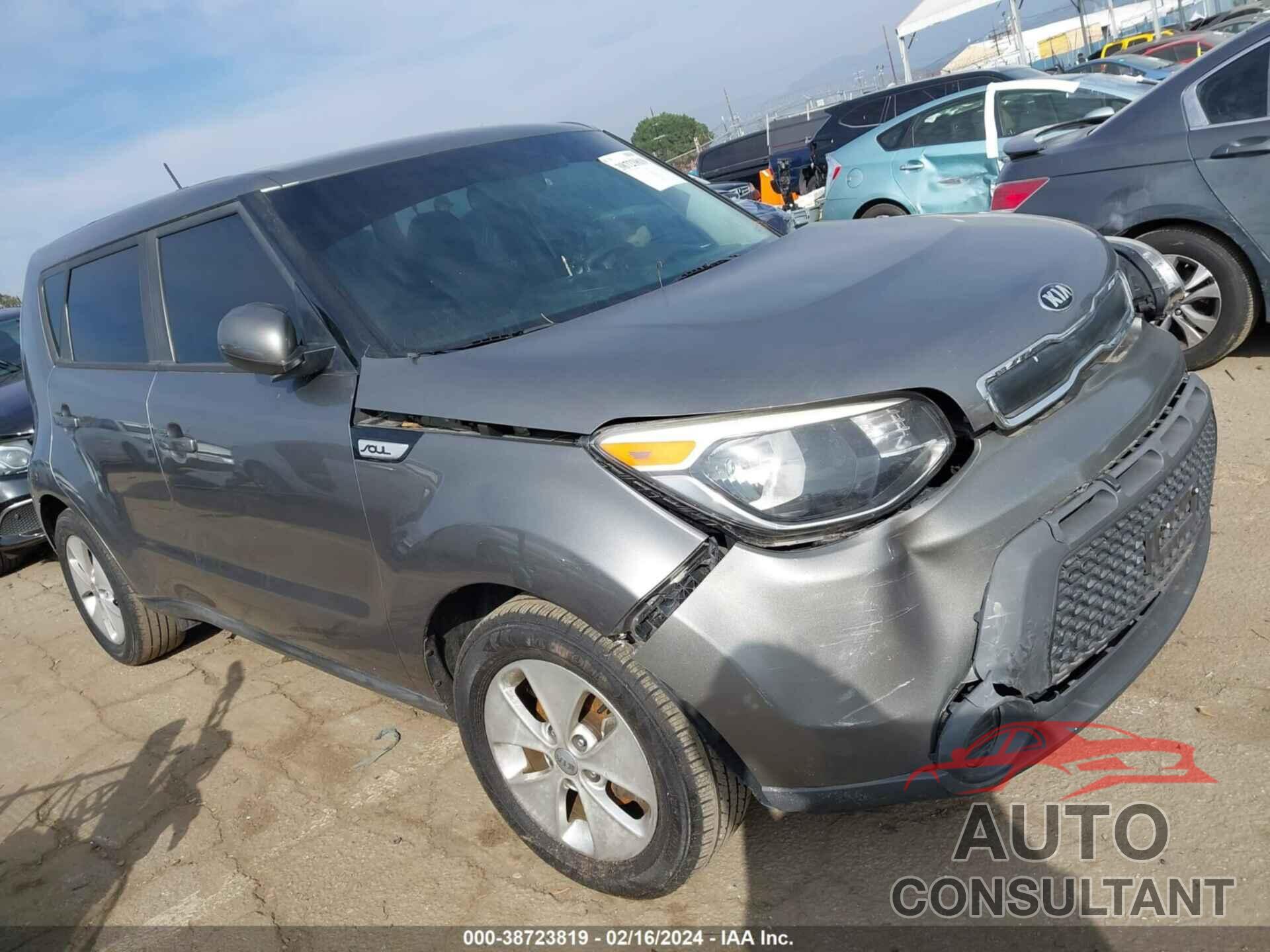 KIA SOUL 2016 - KNDJN2A28G7387593