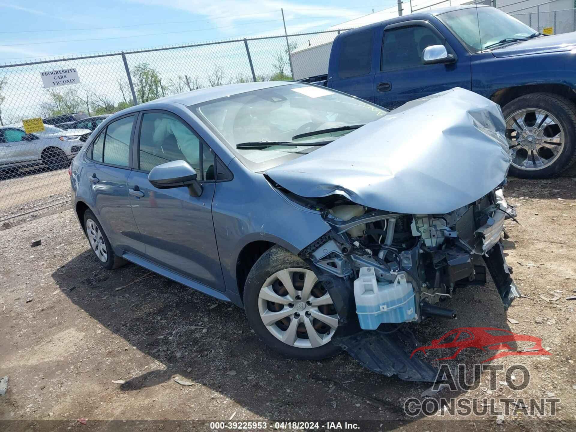TOYOTA COROLLA 2020 - JTDEPRAE7LJ057004