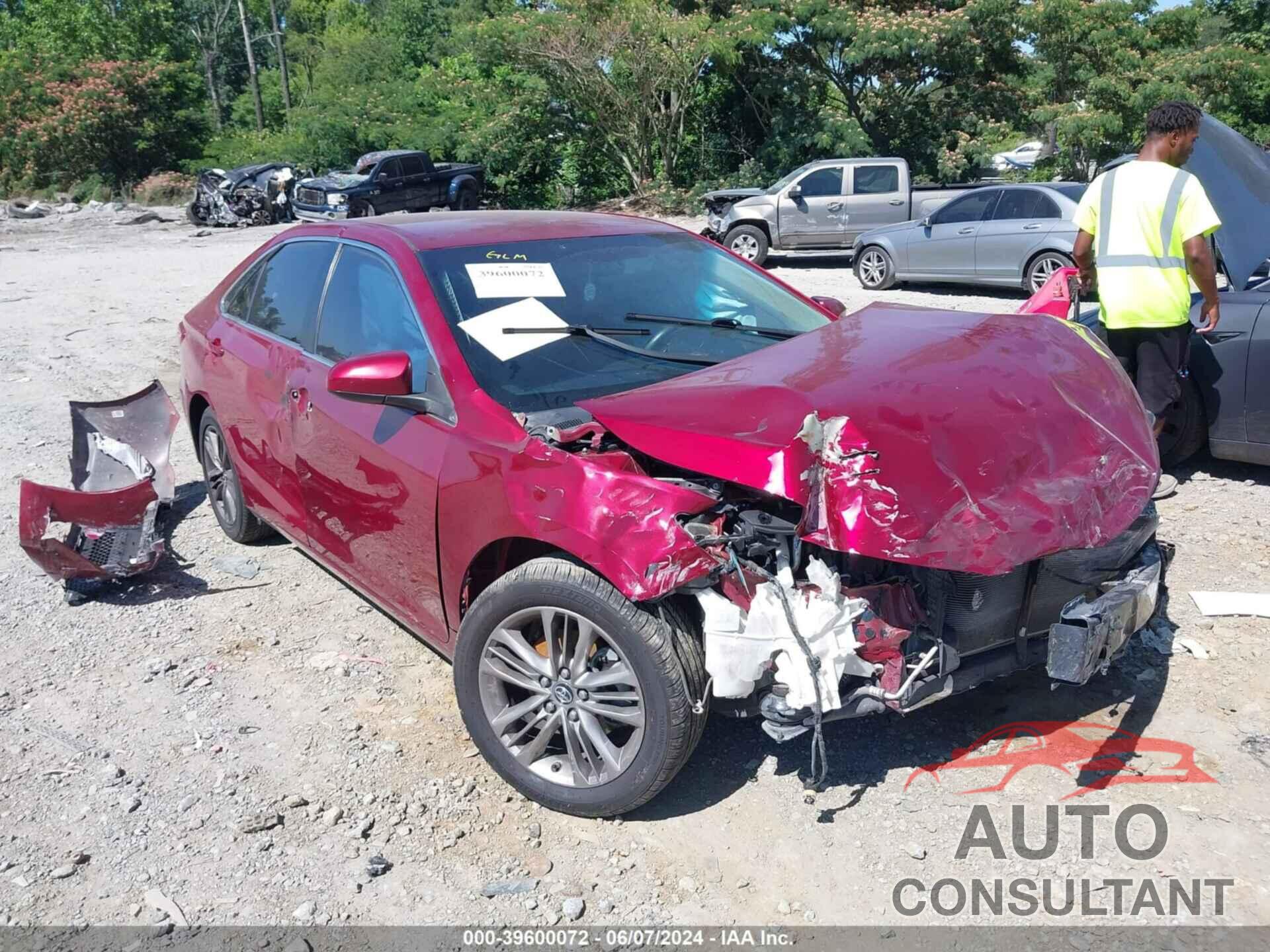 TOYOTA CAMRY 2017 - 4T1BF1FK7HU797501