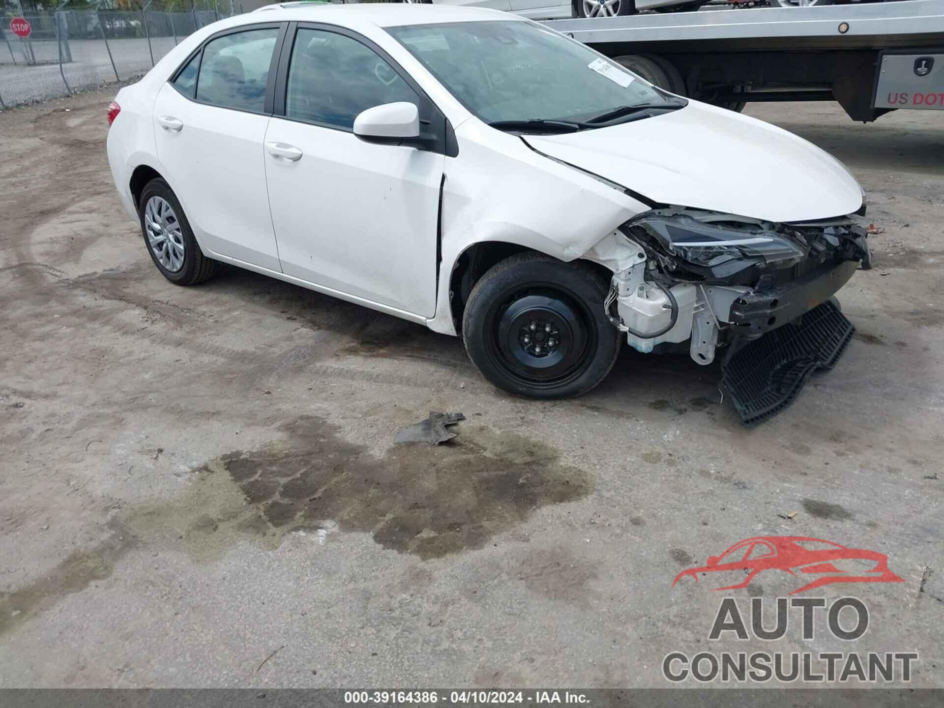 TOYOTA COROLLA 2019 - 5YFBURHEXKP936623