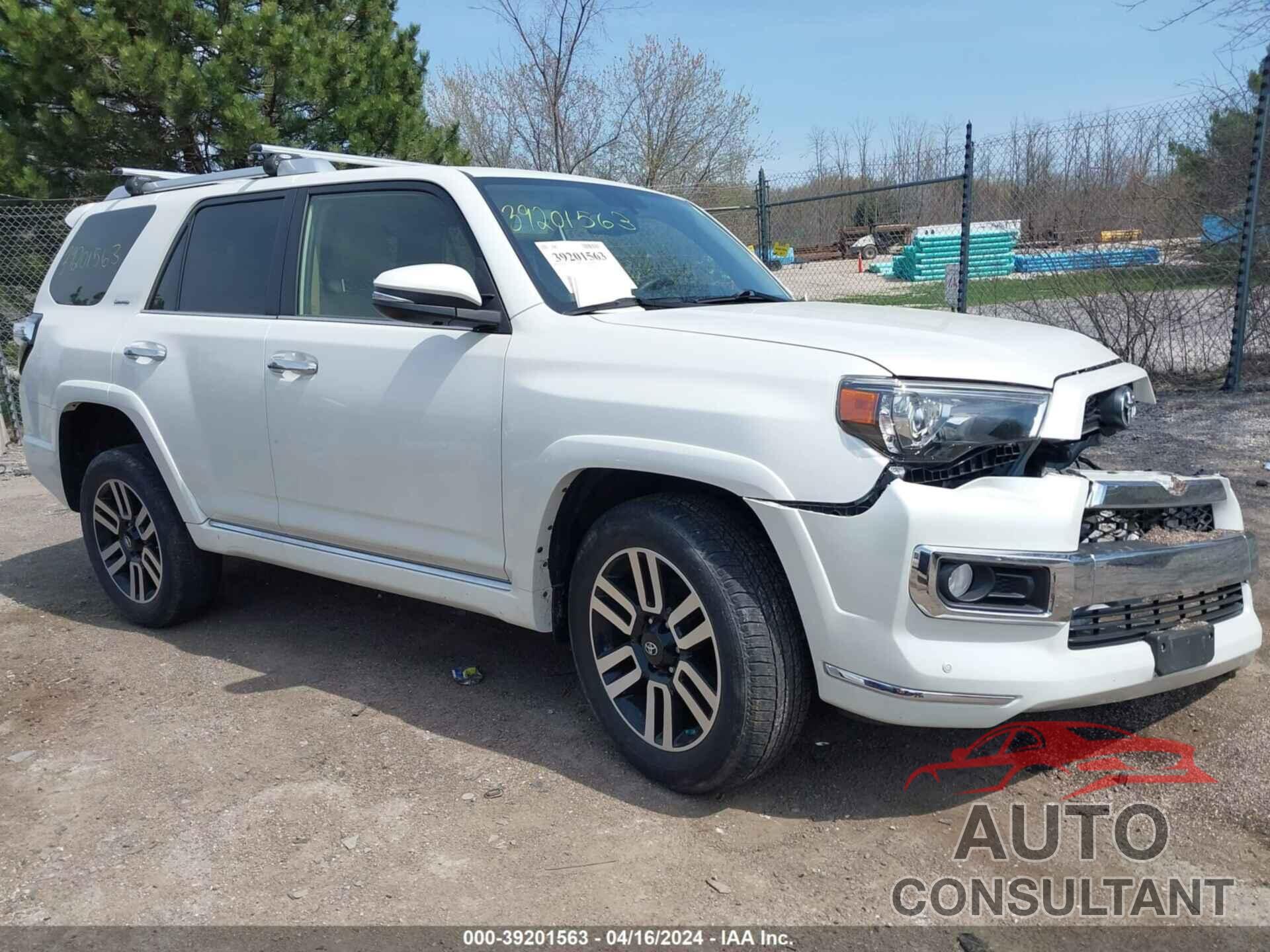 TOYOTA 4RUNNER 2019 - JTEBU5JR8K5676527