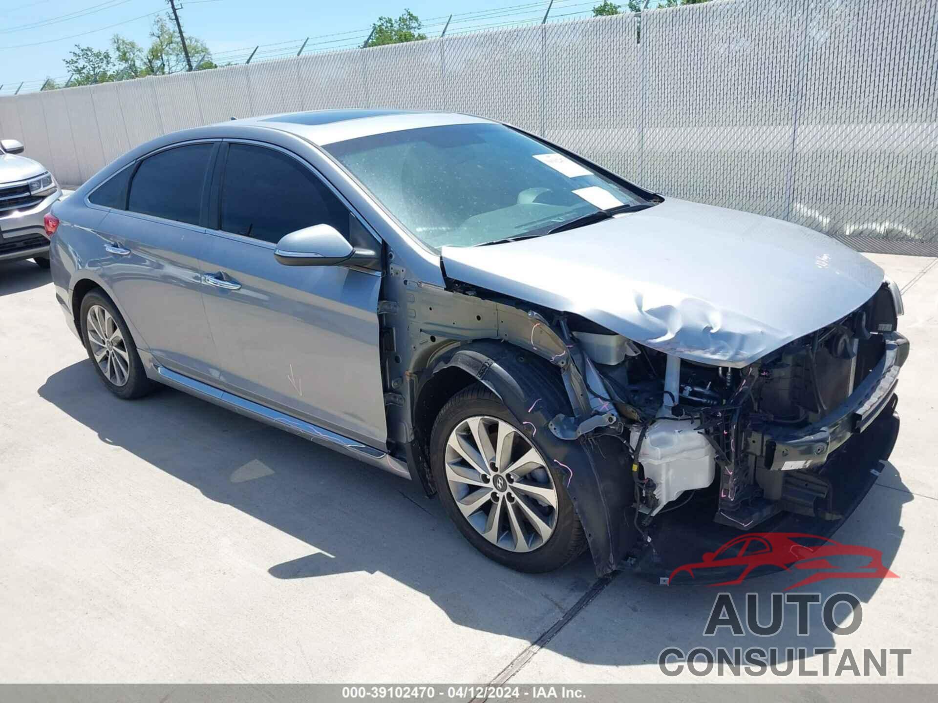 HYUNDAI SONATA 2017 - 5NPE34AF3HH467399
