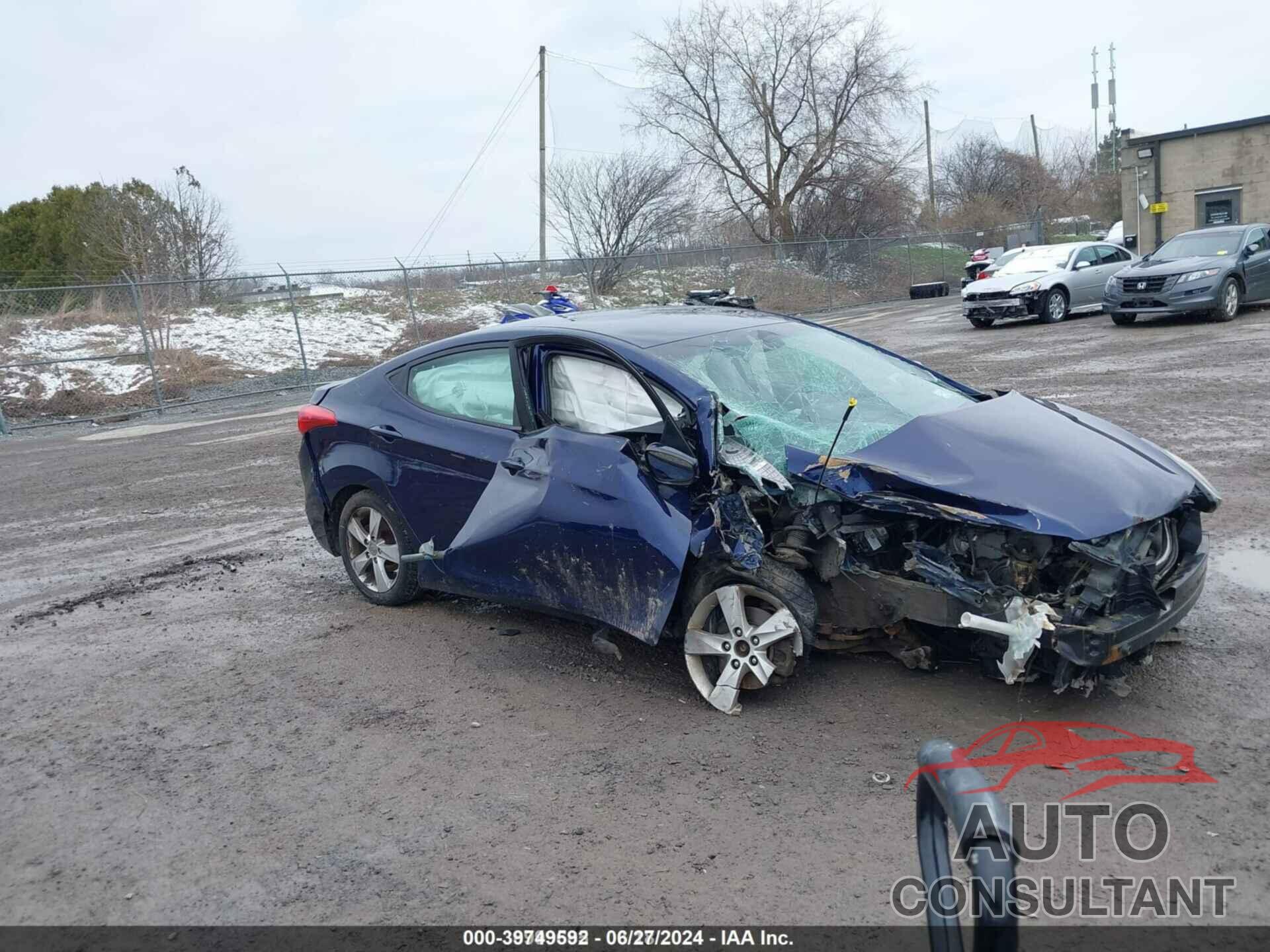 HYUNDAI ELANTRA 2013 - 5NPDH4AE0DH439381