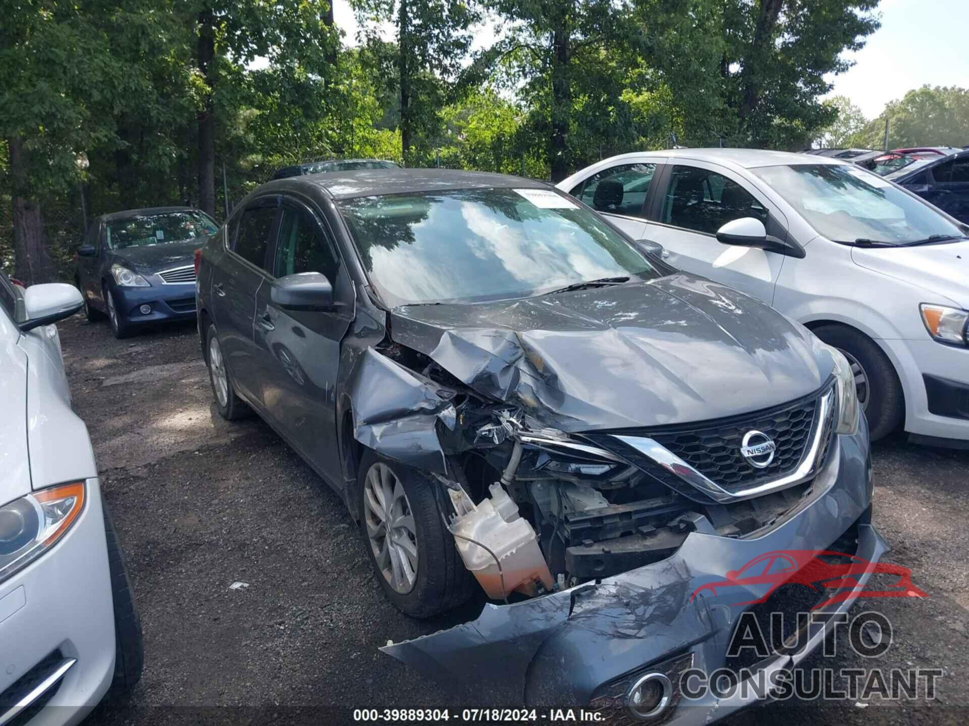 NISSAN SENTRA 2018 - 3N1AB7AP6JL621866