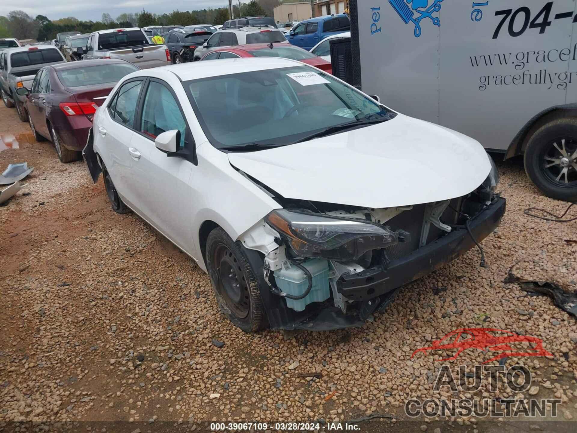 TOYOTA COROLLA 2019 - 2T1BURHE4KC146038
