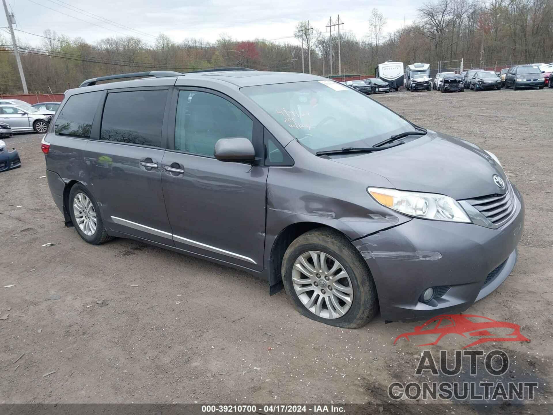 TOYOTA SIENNA 2017 - 5TDYZ3DC7HS868441