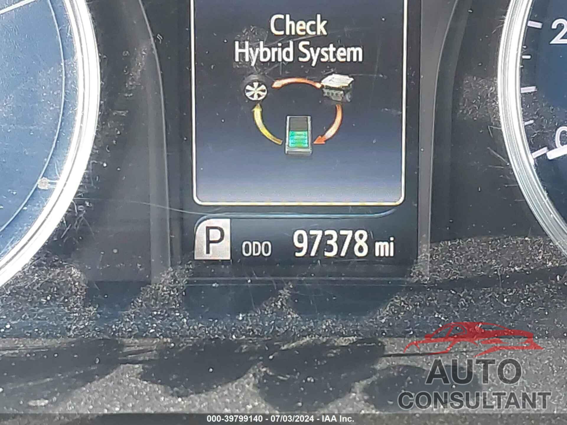TOYOTA CAMRY HYBRID 2016 - 4T1BD1FK2GU199305