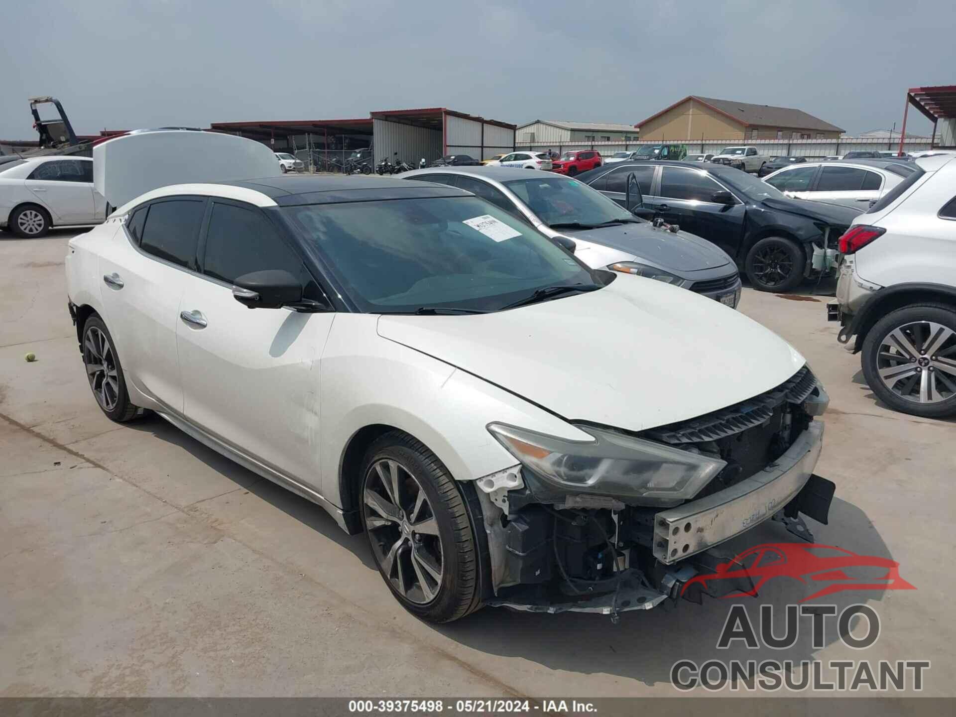 NISSAN MAXIMA 2017 - 1N4AA6AP3HC448605