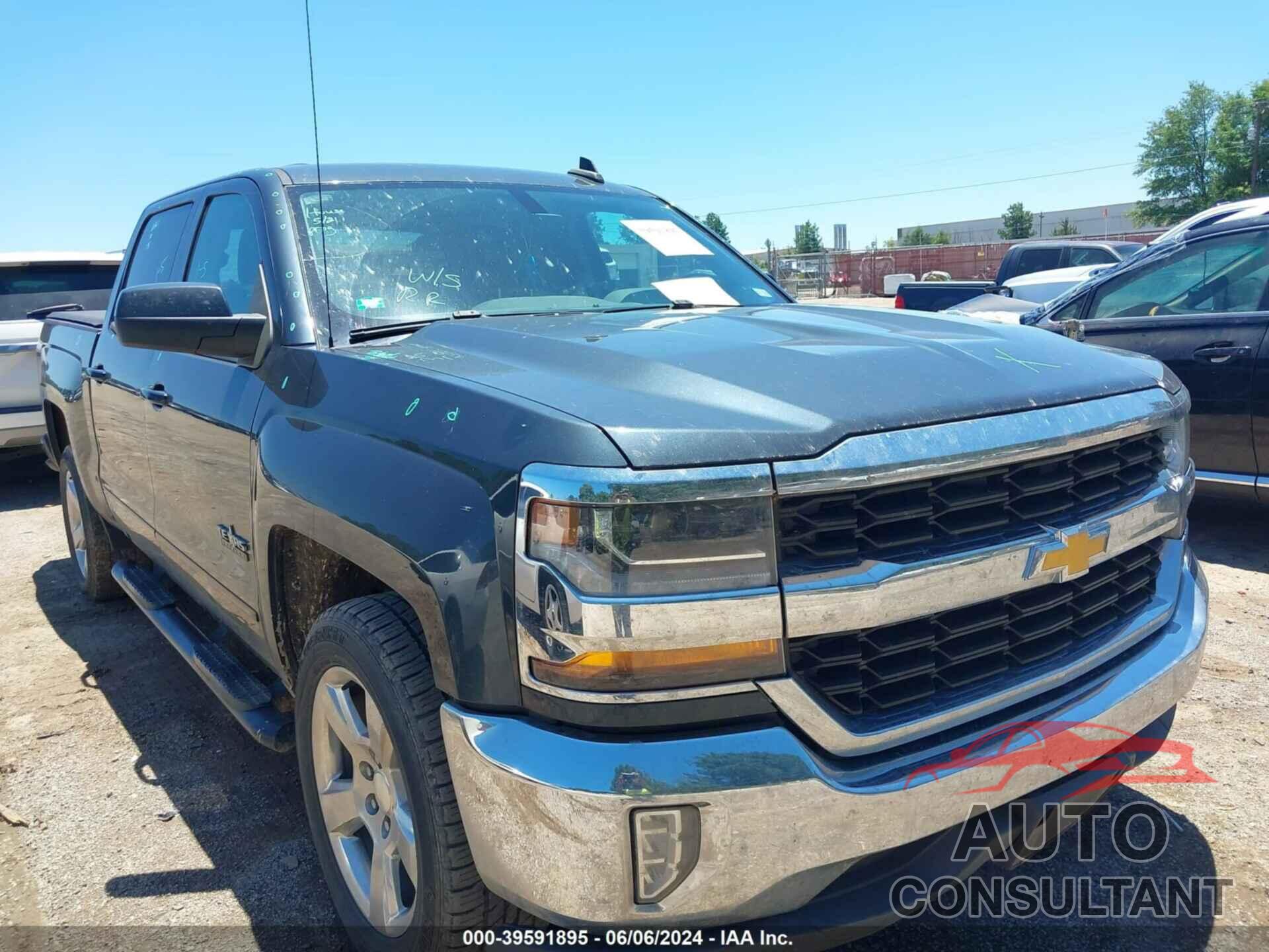 CHEVROLET SILVERADO 1500 2017 - 3GCPCREC0HG444595