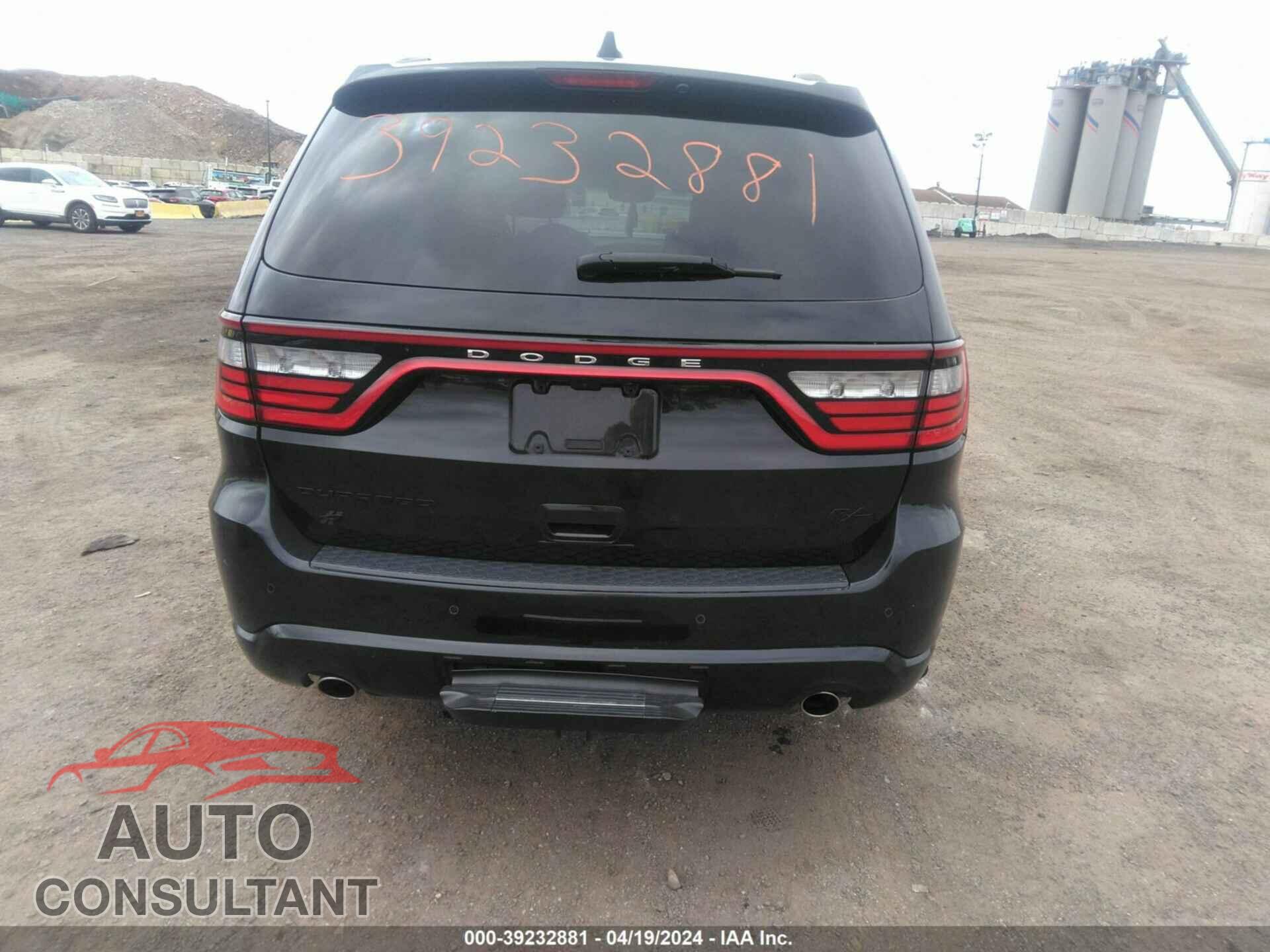 DODGE DURANGO 2019 - 1C4SDJCT6KC848779