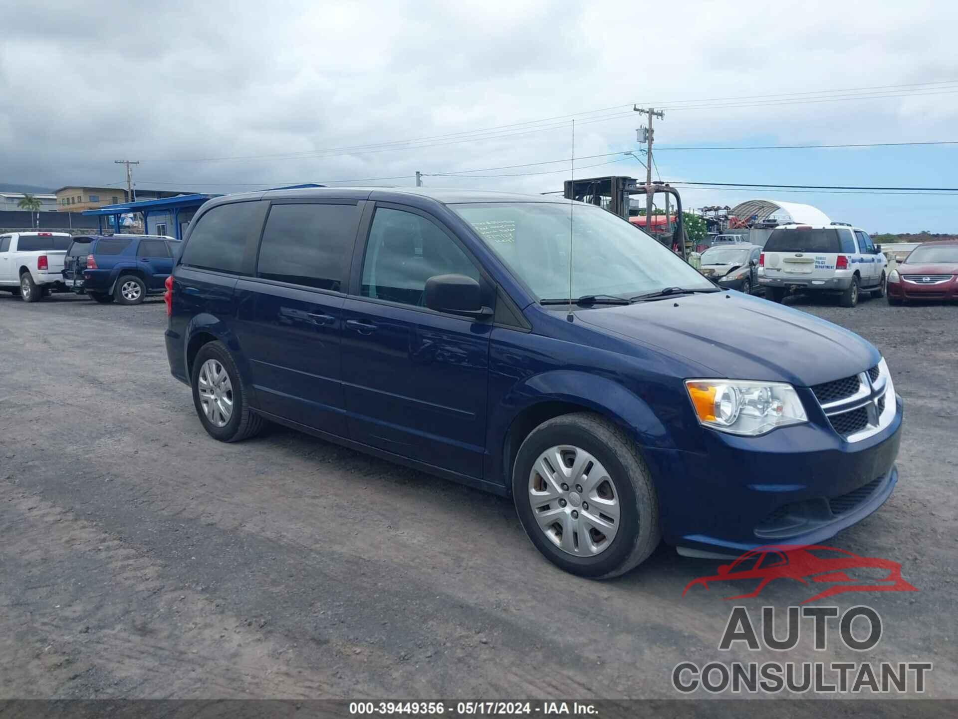 DODGE GRAND CARAVAN 2017 - 2C4RDGBG8HR595700