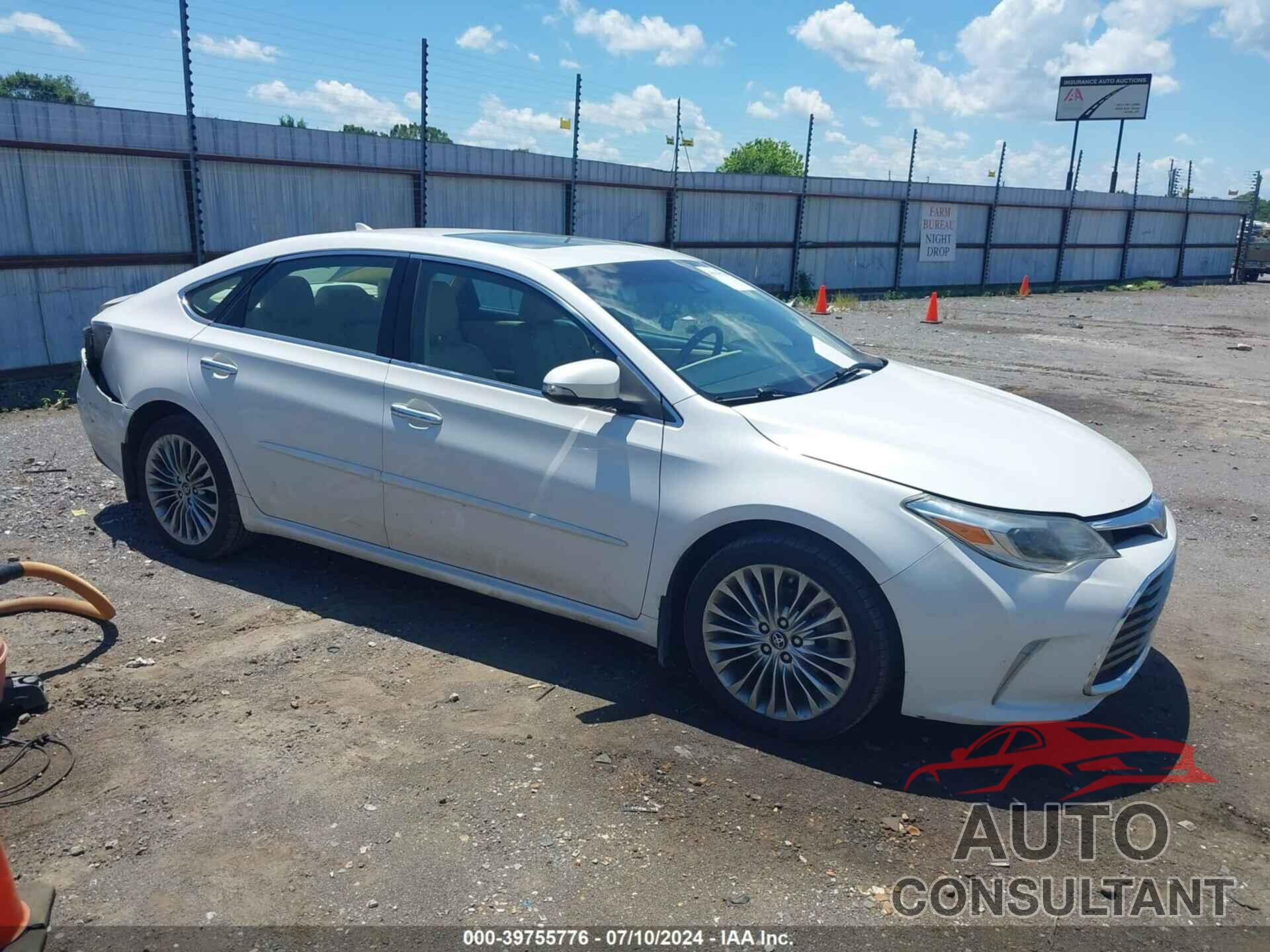 TOYOTA AVALON 2016 - 4T1BK1EB7GU209981