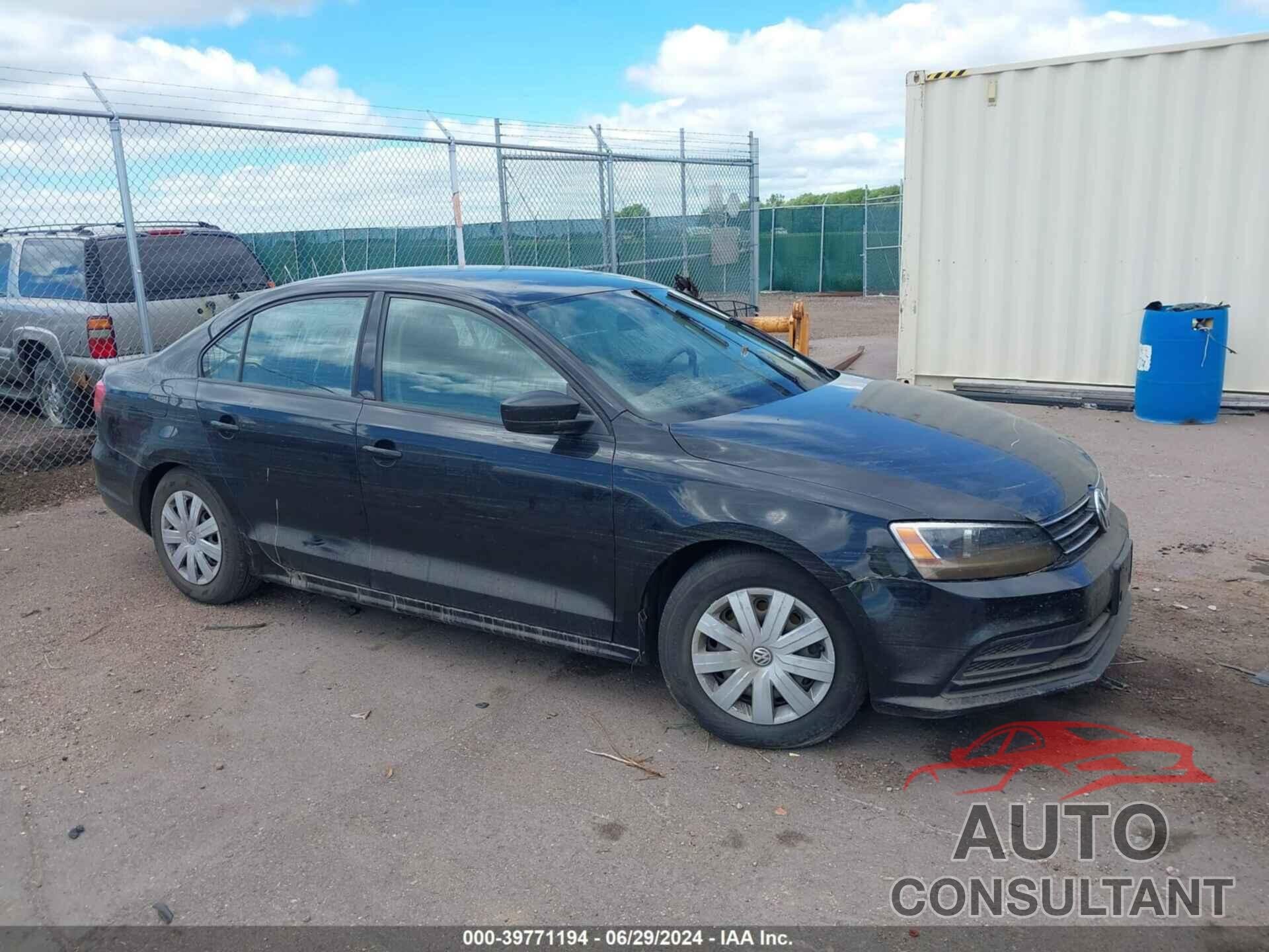 VOLKSWAGEN JETTA 2015 - 3VW2K7AJ1FM293509