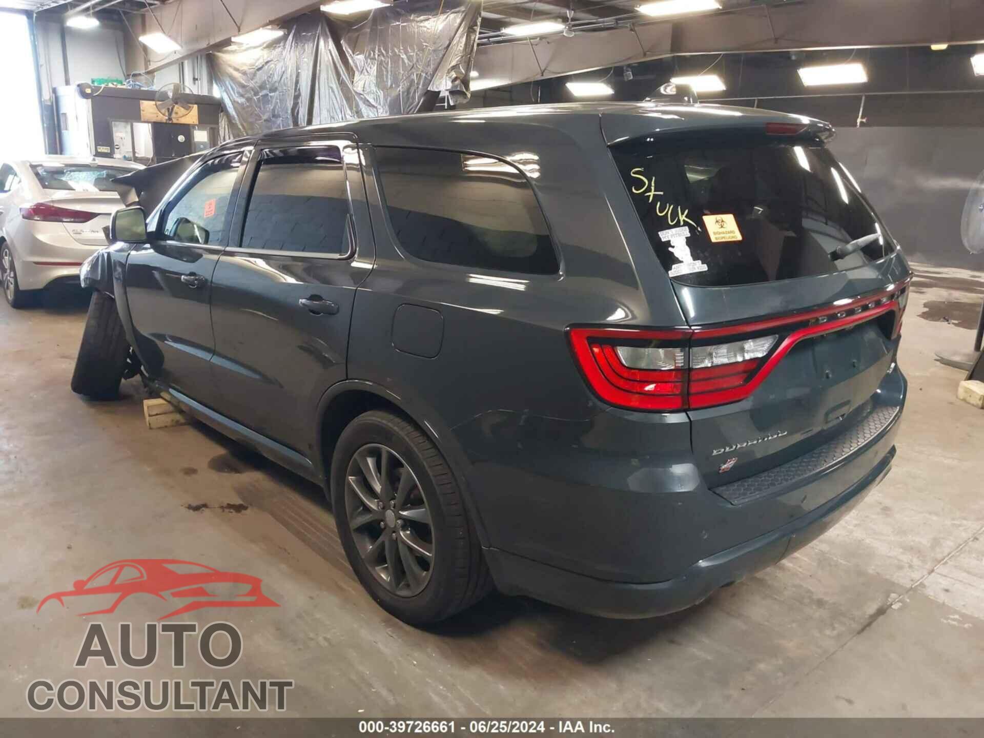 DODGE DURANGO 2018 - 1C4RDJDG3JC346200