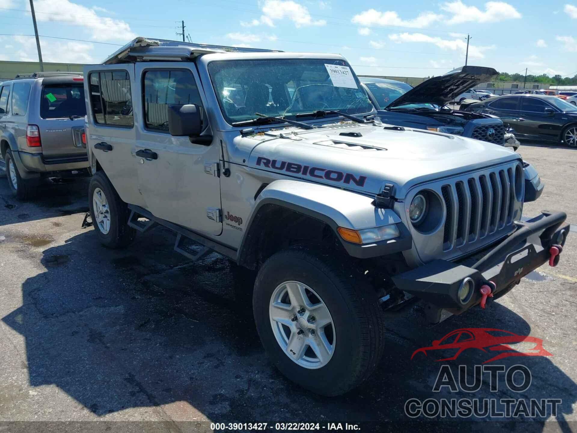 JEEP WRANGLER UNLIMITED 2018 - 1C4HJXFG6JW313288