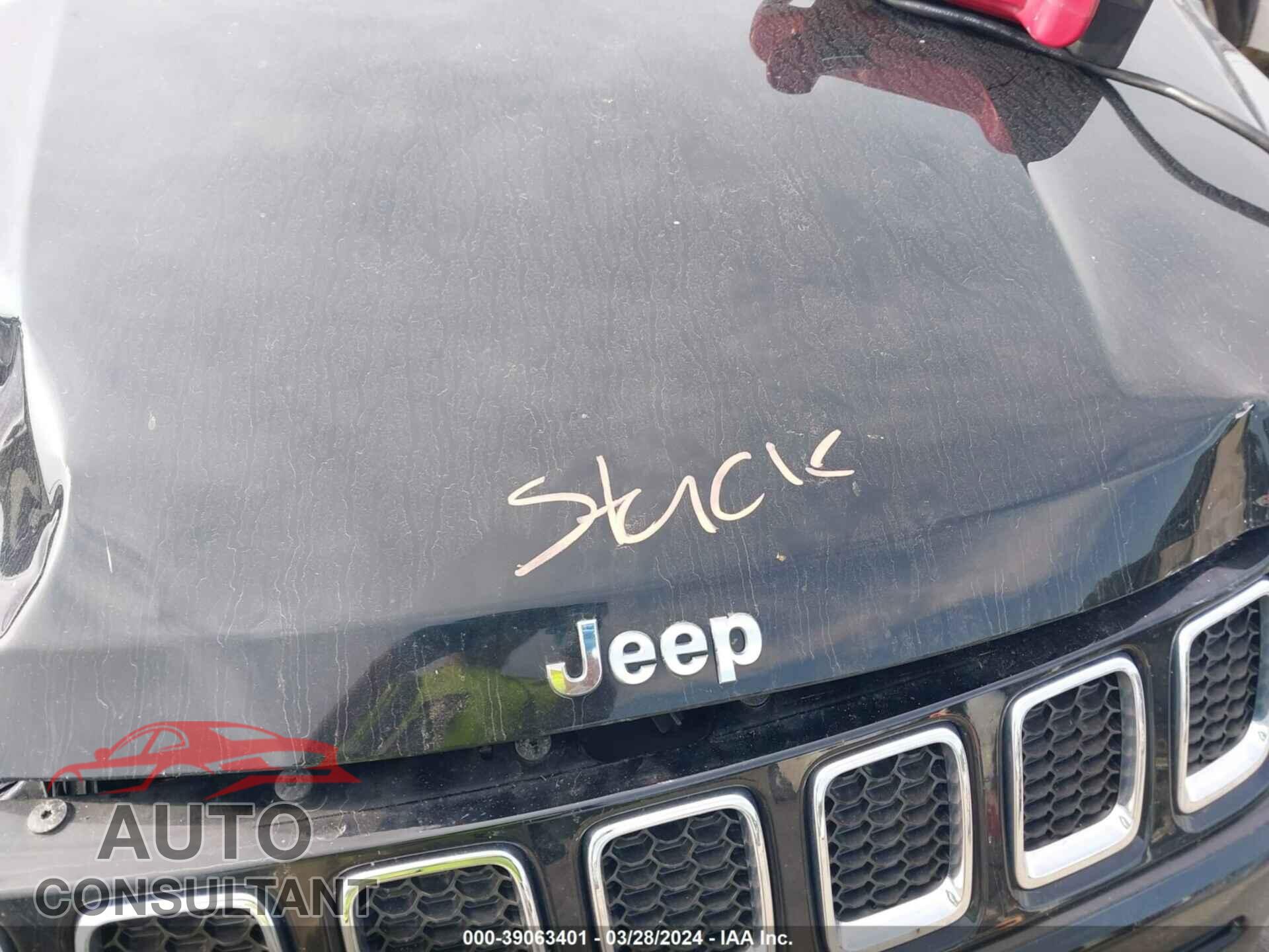 JEEP COMPASS 2017 - 3C4NJDBB4HT646259