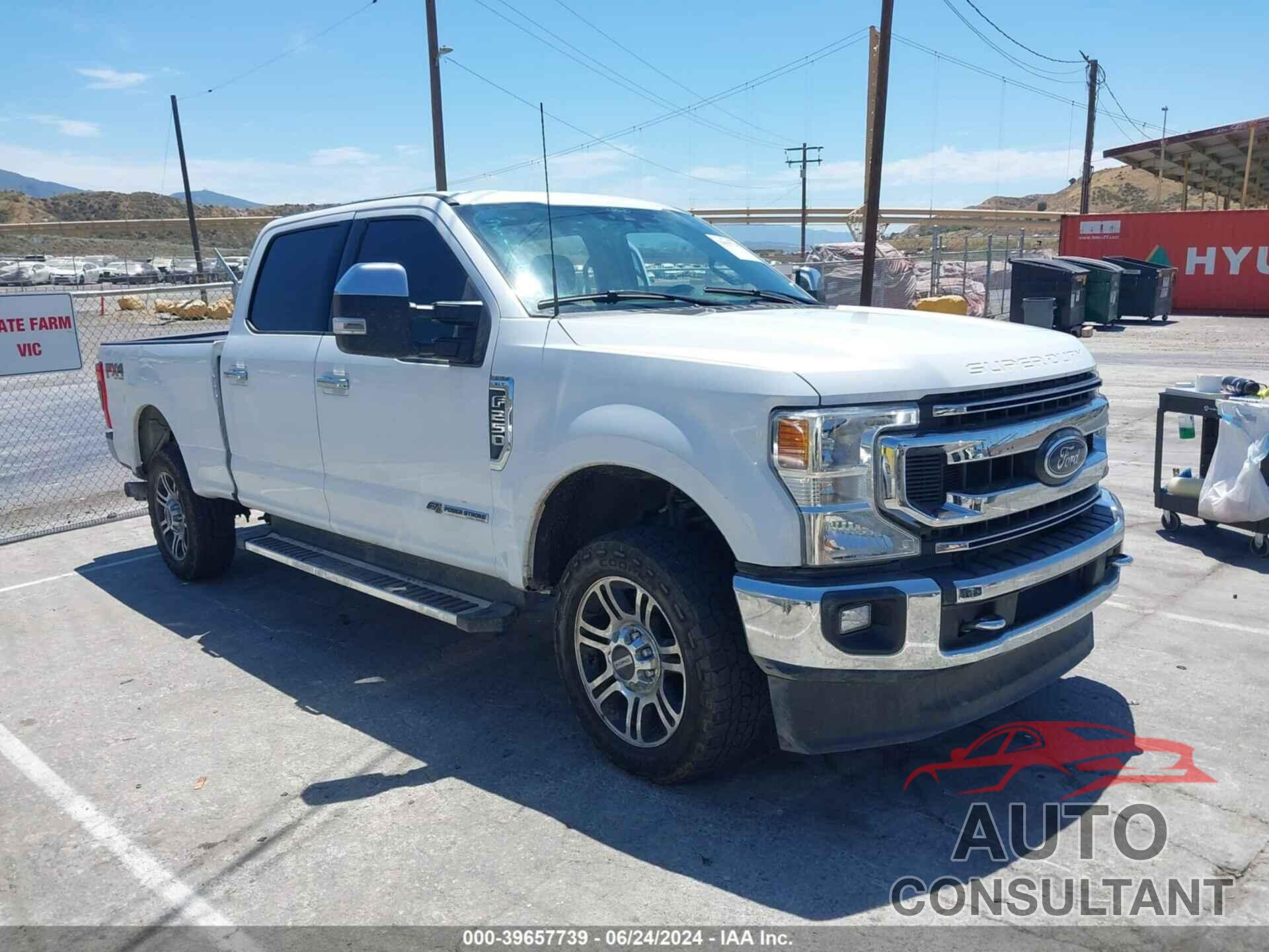 FORD F-250 2022 - 1FT8W2BT7NEG03784