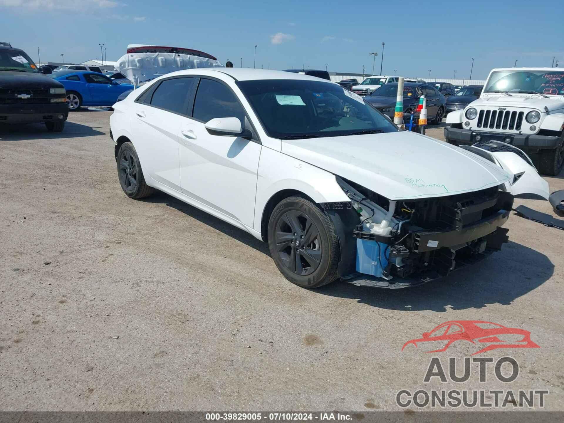 HYUNDAI ELANTRA 2022 - 5NPLS4AG9NH071122