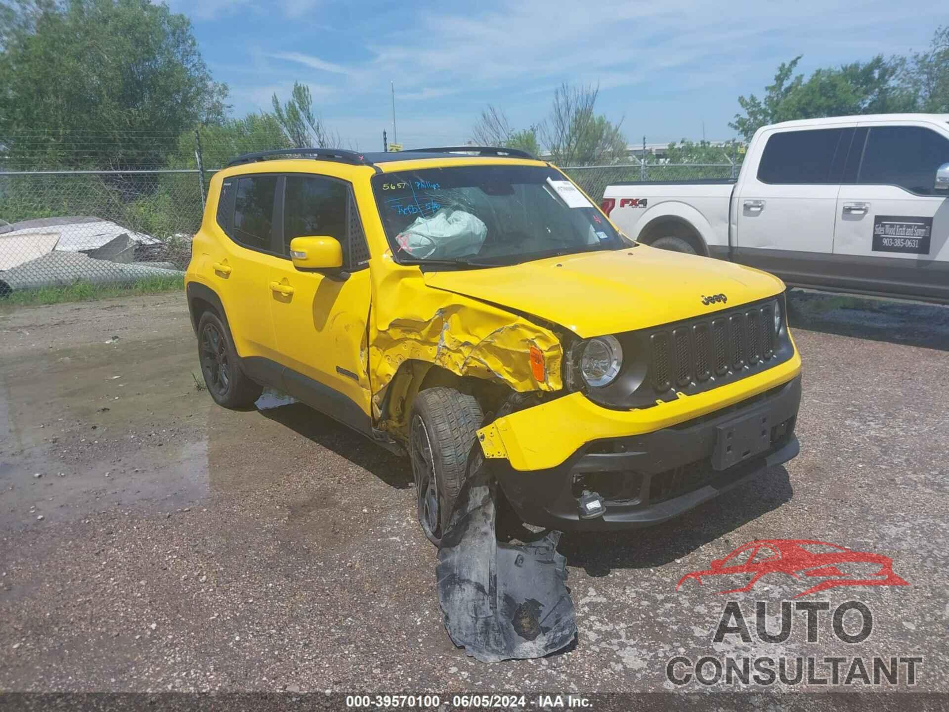 JEEP RENEGADE 2018 - ZACCJABB0JPH85937