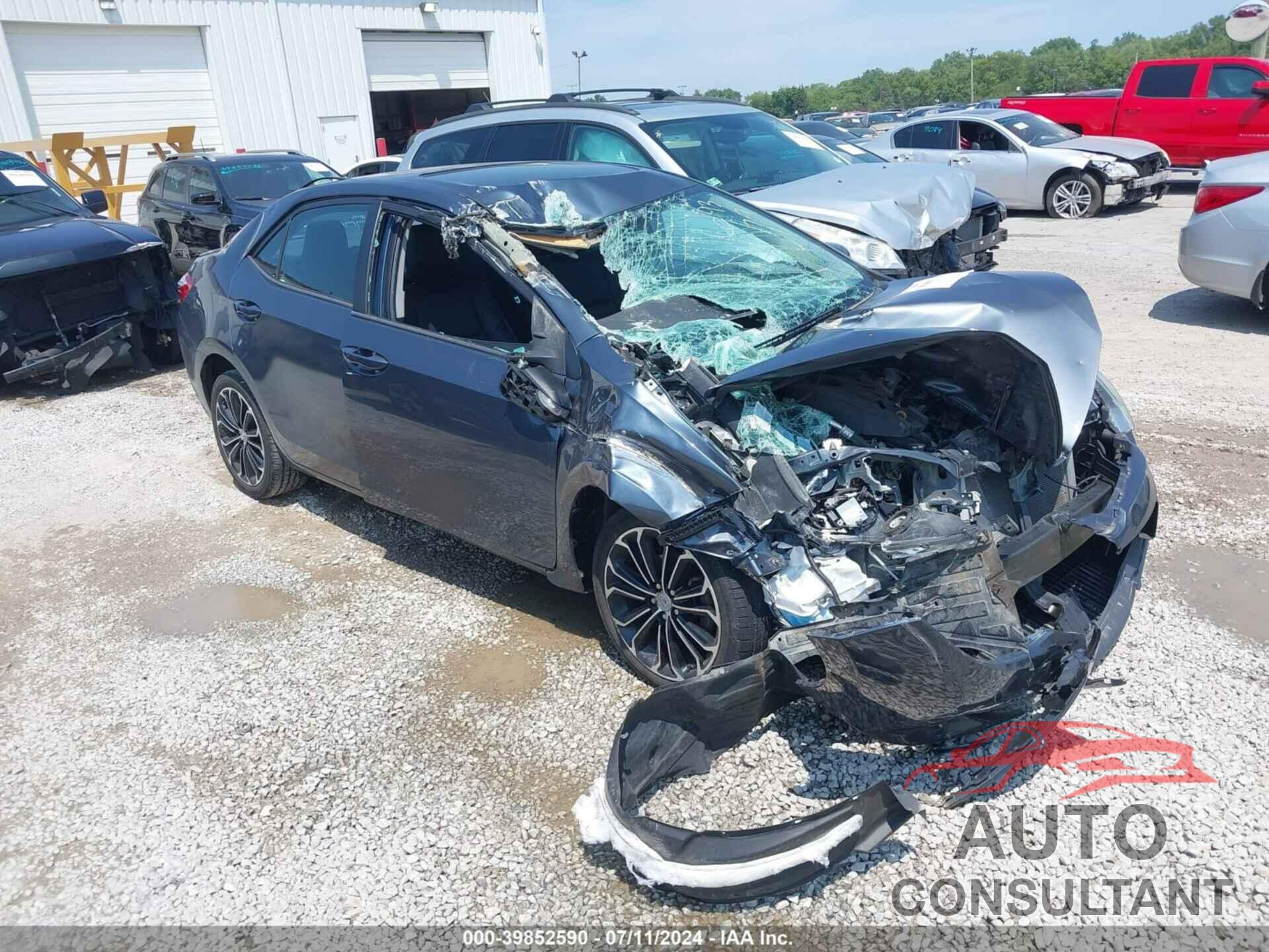 TOYOTA COROLLA 2016 - 2T1BURHE1GC574706