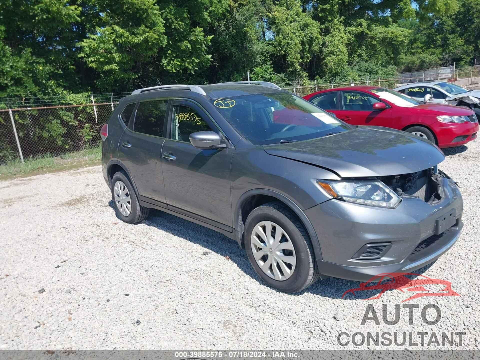 NISSAN ROGUE 2016 - JN8AT2MVXGW148293