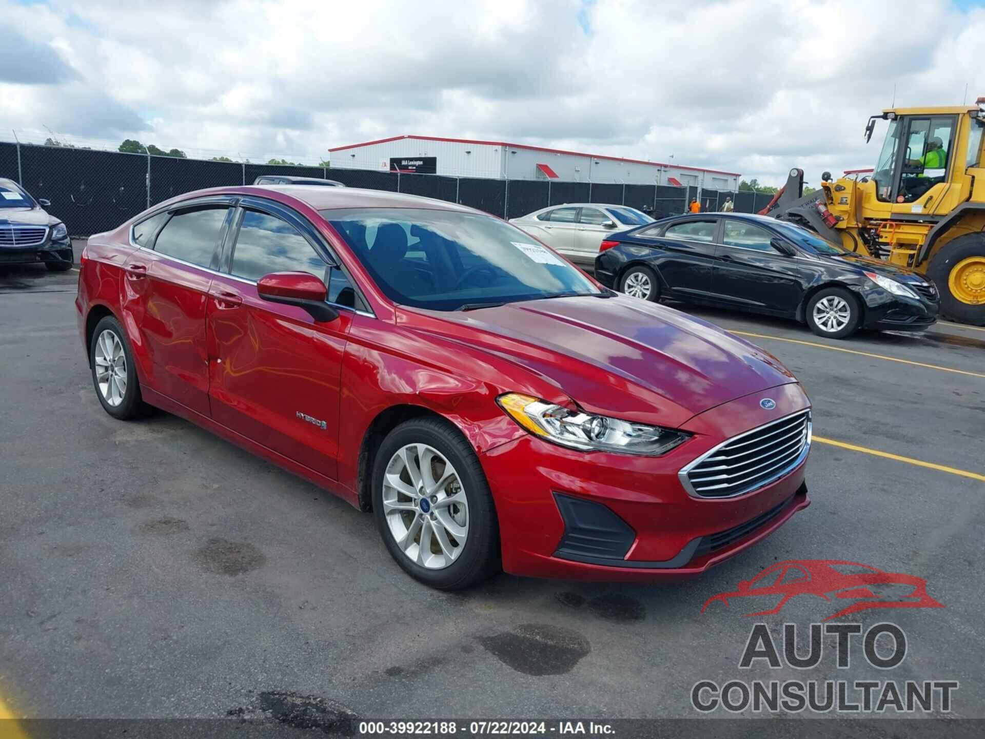FORD FUSION HYBRID 2019 - 3FA6P0LU6KR210664