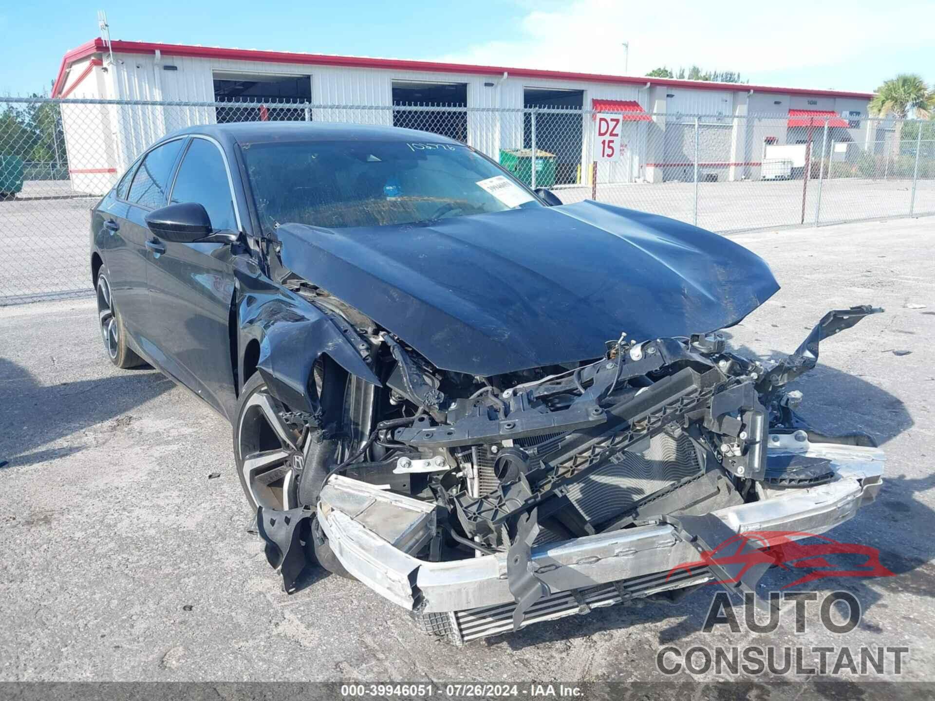 HONDA ACCORD 2021 - 1HGCV1F30MA102776