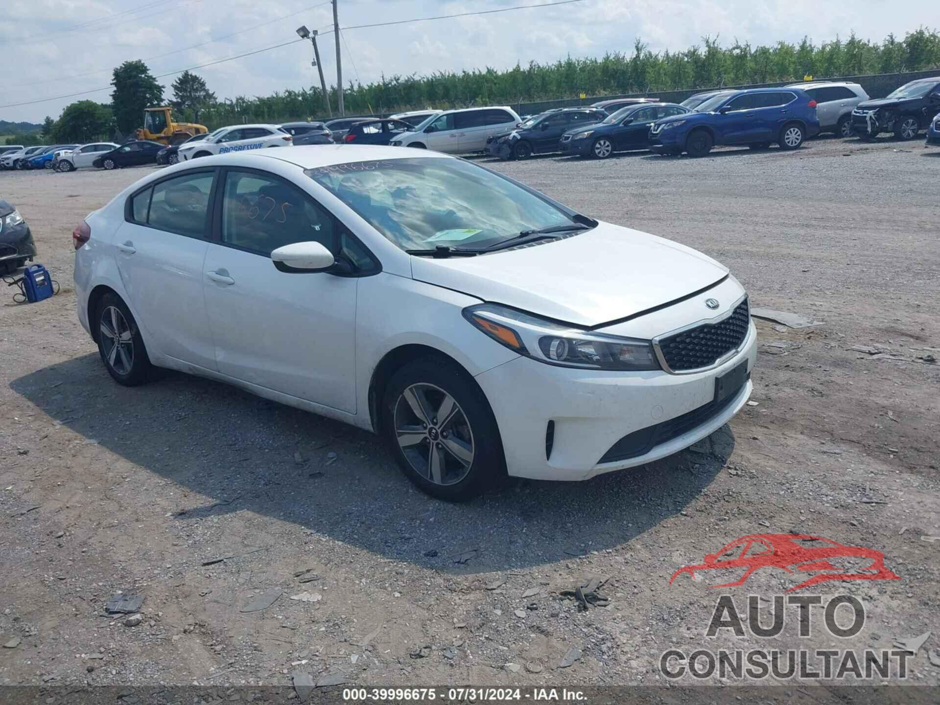 KIA FORTE 2018 - 3KXFL4A75JE242778