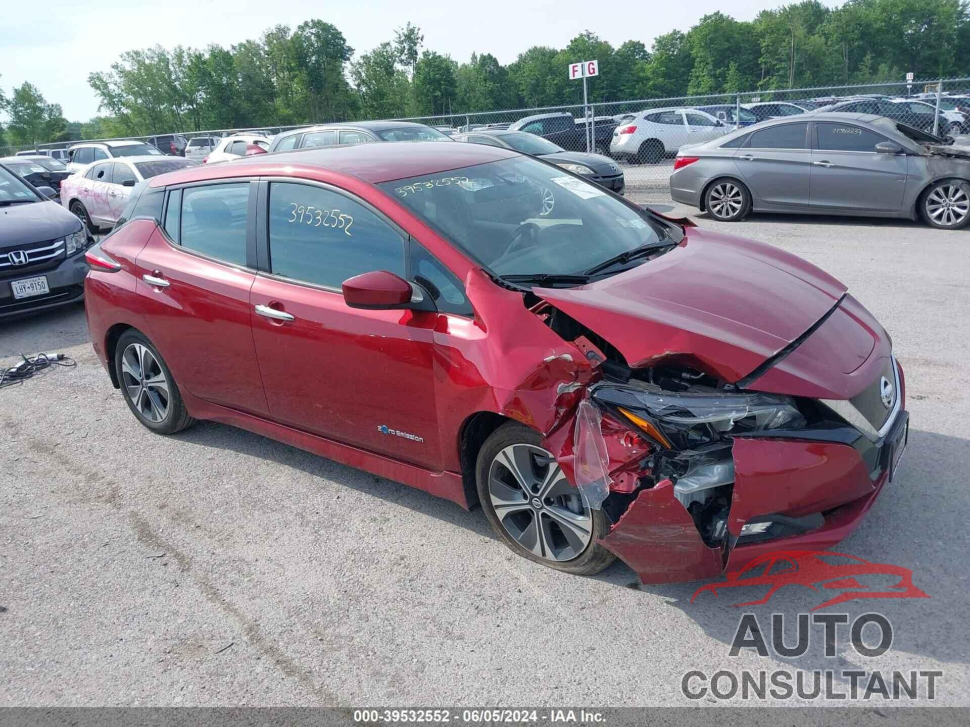 NISSAN LEAF 2019 - 1N4AZ1CP6KC307589
