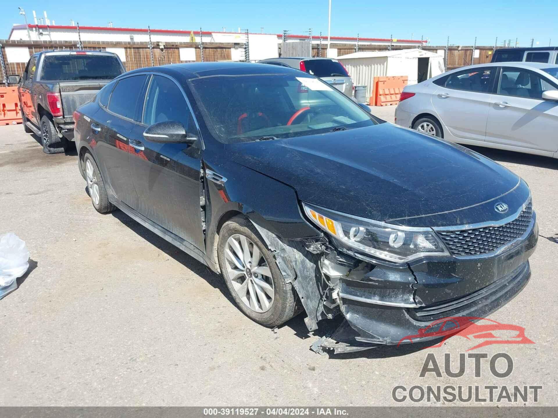 KIA OPTIMA 2016 - 5XXGU4L32GG055039