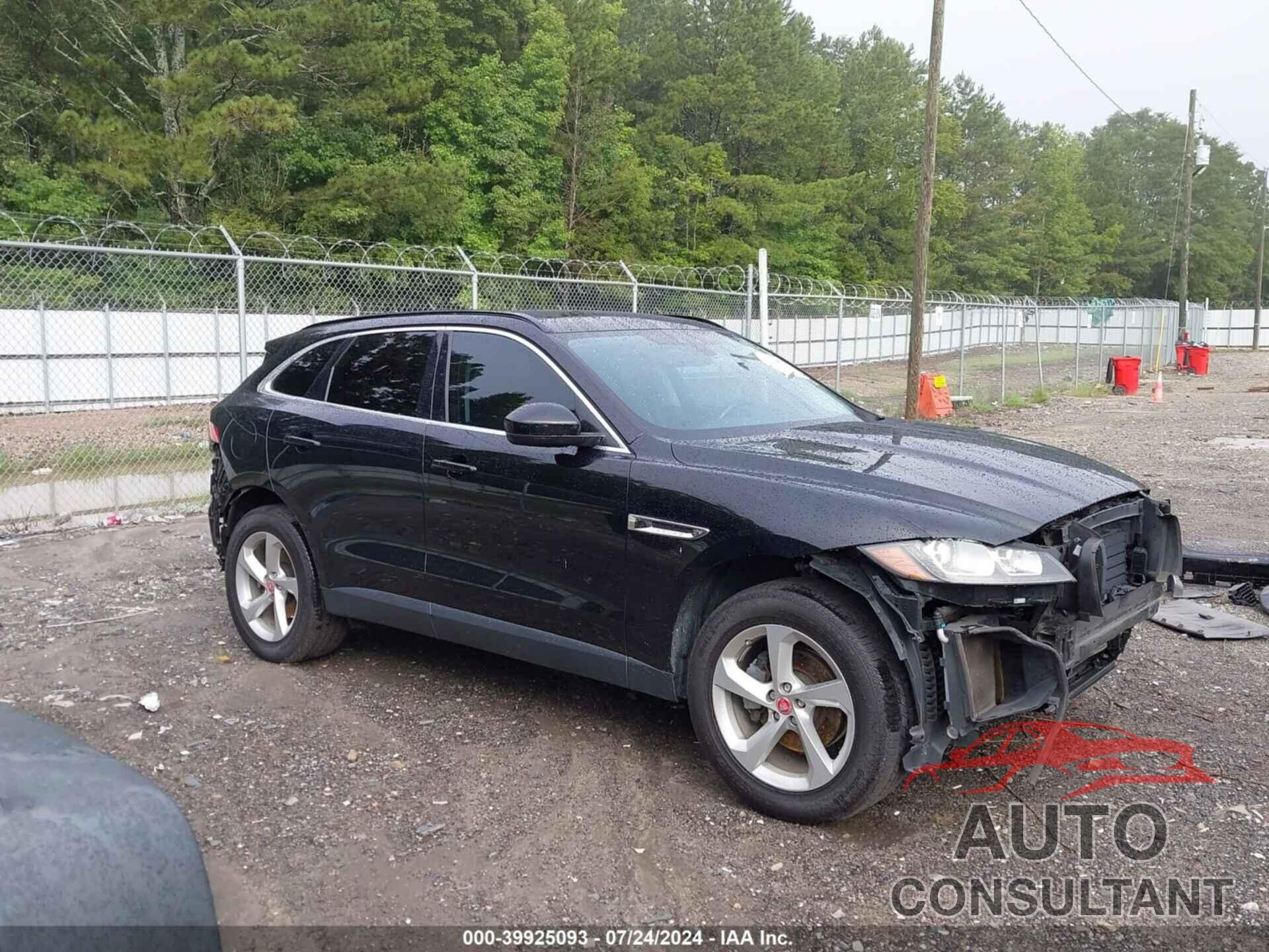 JAGUAR F-PACE 2019 - SADCJ2FX0KA397964