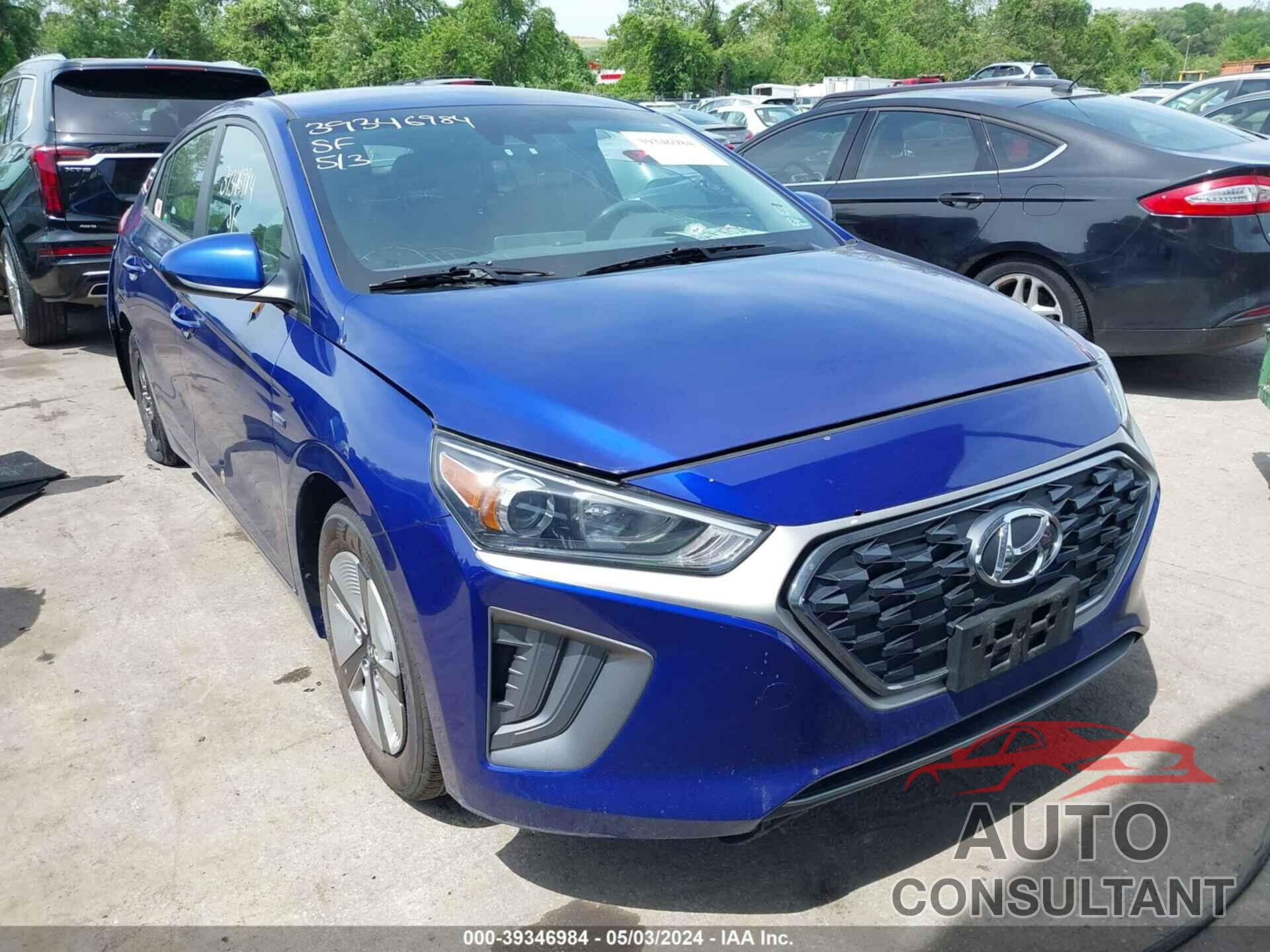 HYUNDAI IONIQ HYBRID 2020 - KMHC65LC7LU227791