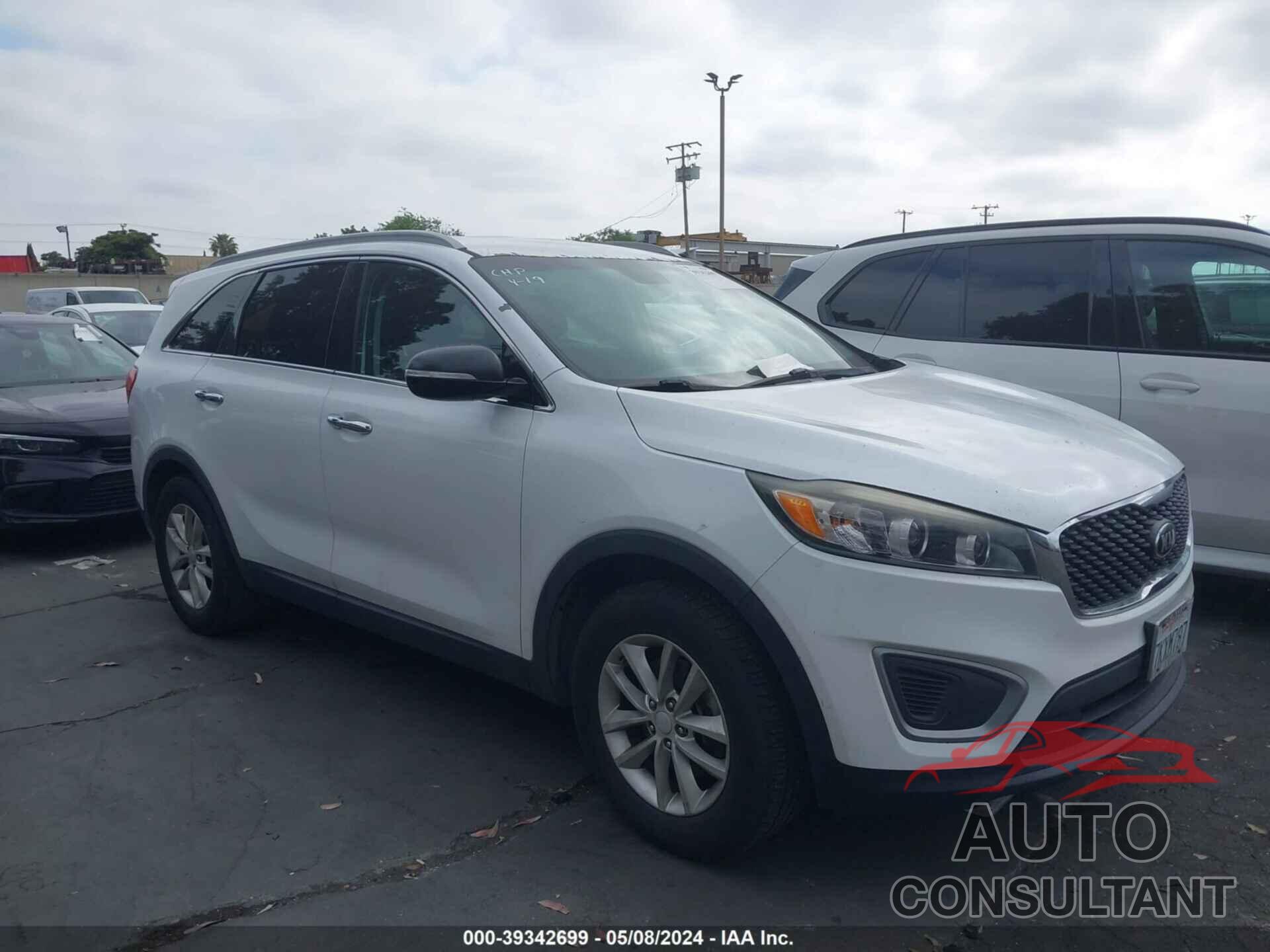 KIA SORENTO 2016 - 5XYPG4A34GG022100