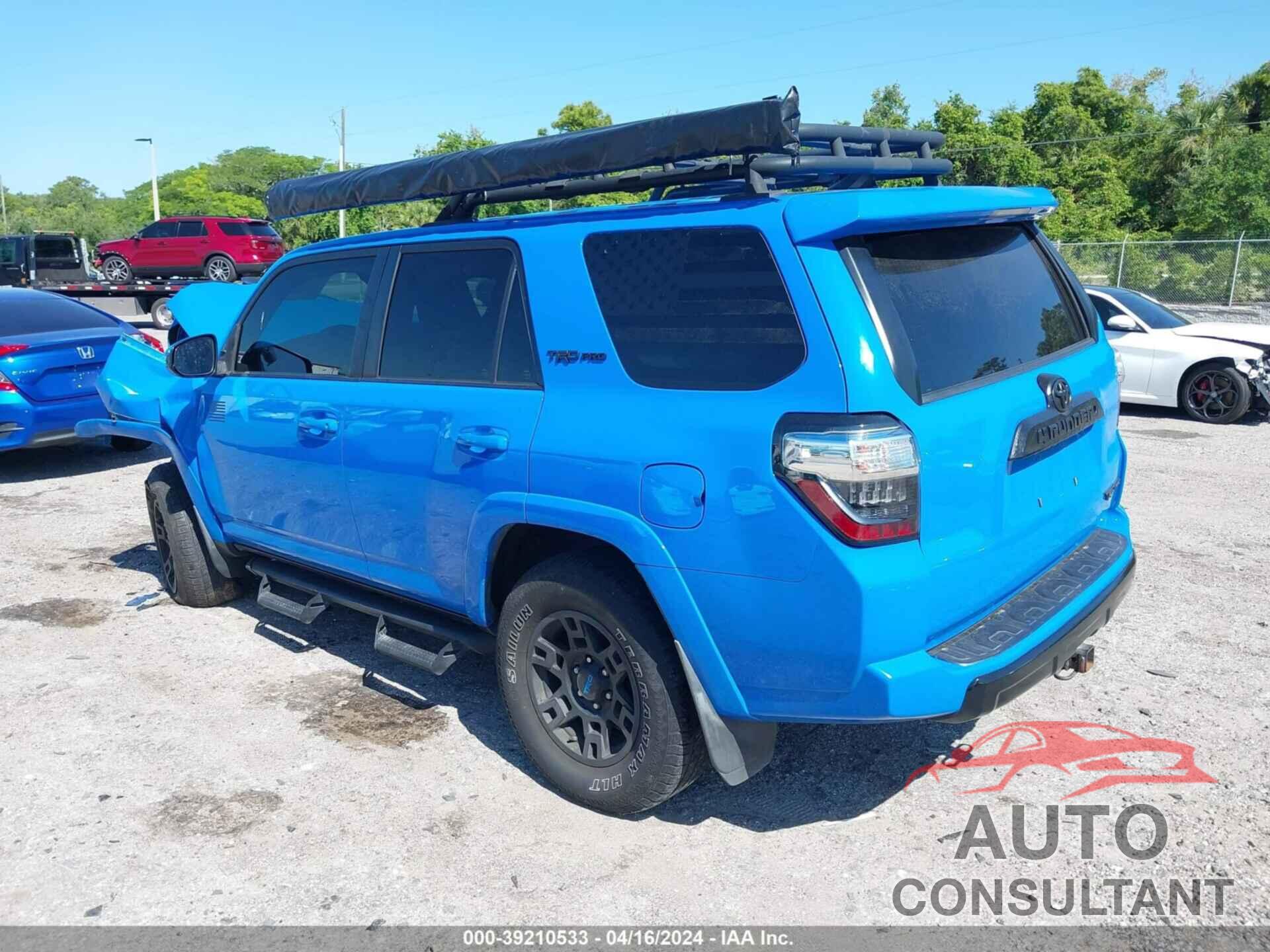 TOYOTA 4RUNNER 2019 - JTEBU5JR9K5645769