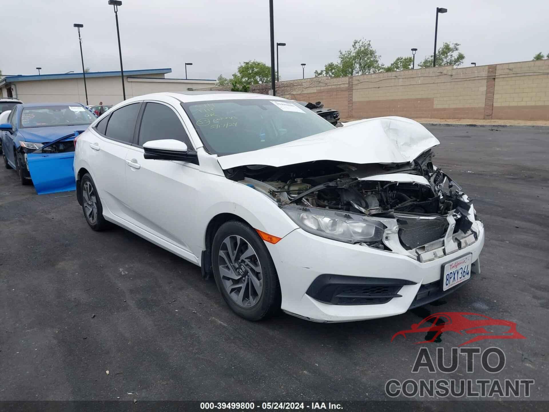 HONDA CIVIC 2017 - 19XFC2F70HE033228