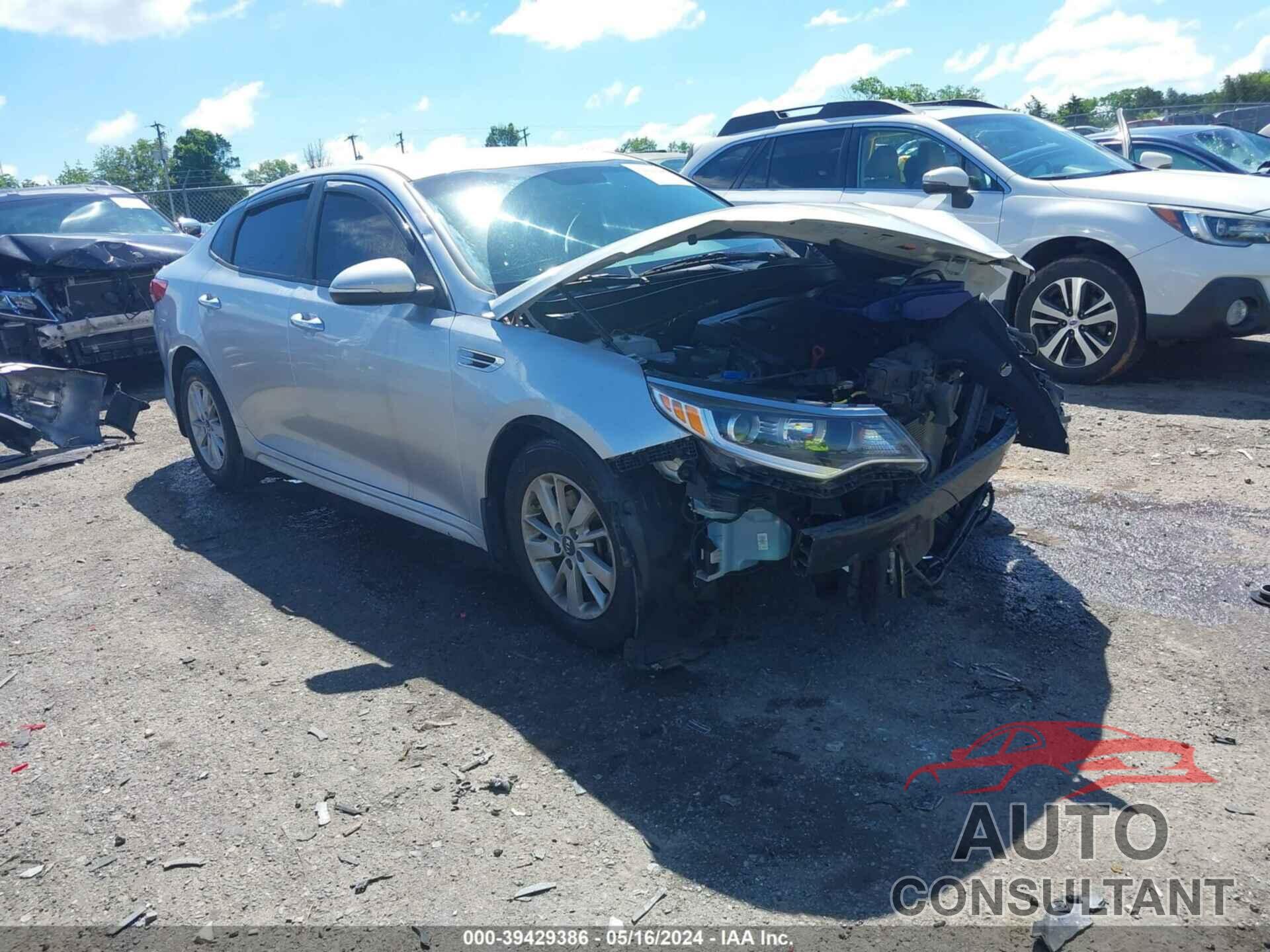 KIA OPTIMA 2016 - 5XXGT4L35GG092041