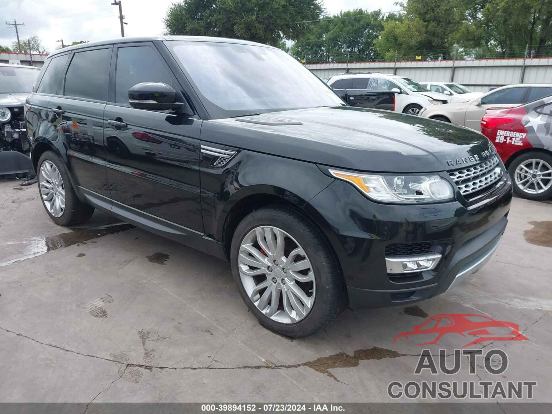 LAND ROVER RANGE ROVER SPORT 2016 - SALWR2PF0GA590185