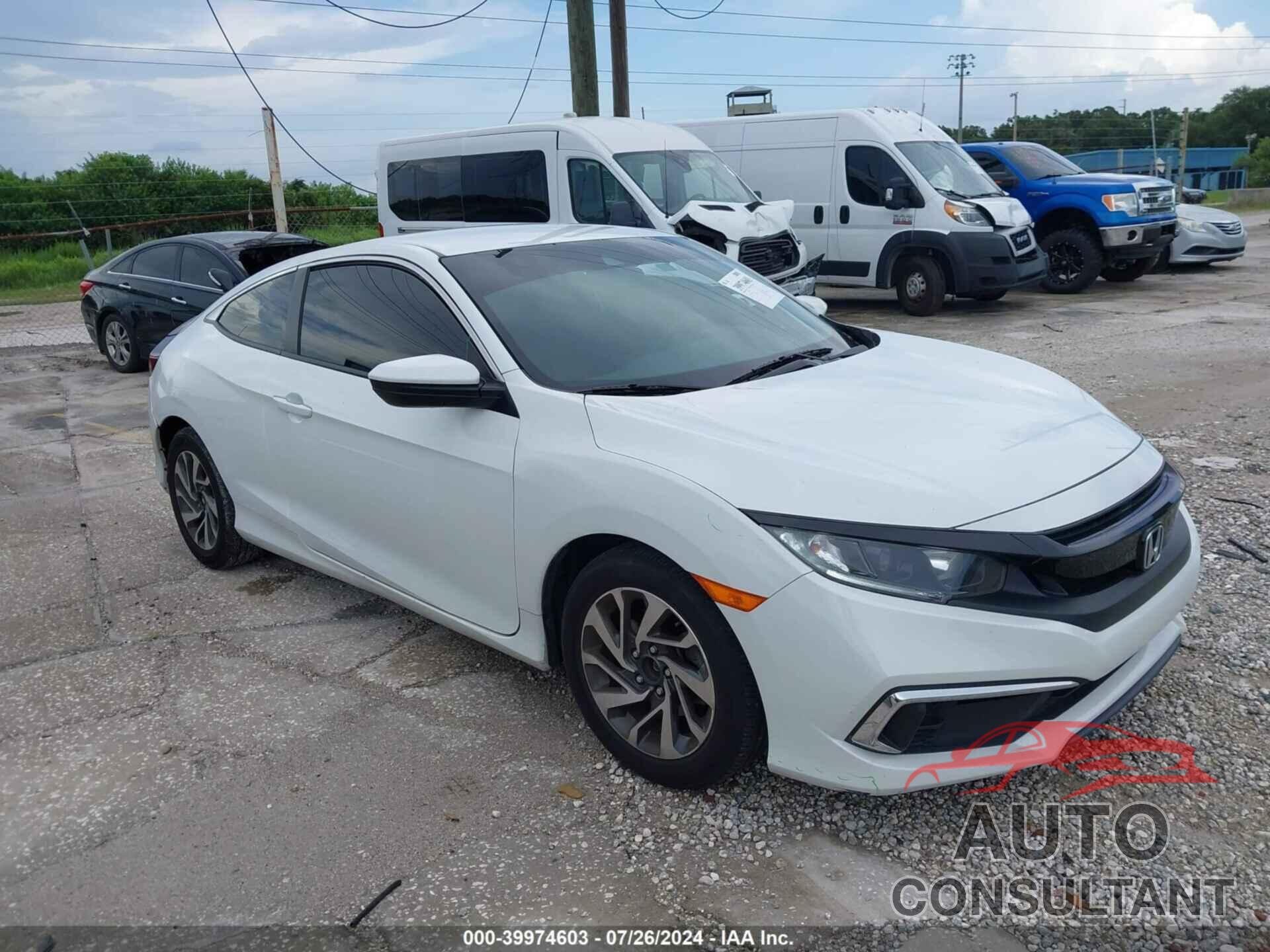 HONDA CIVIC 2019 - 2HGFC4B61KH310443