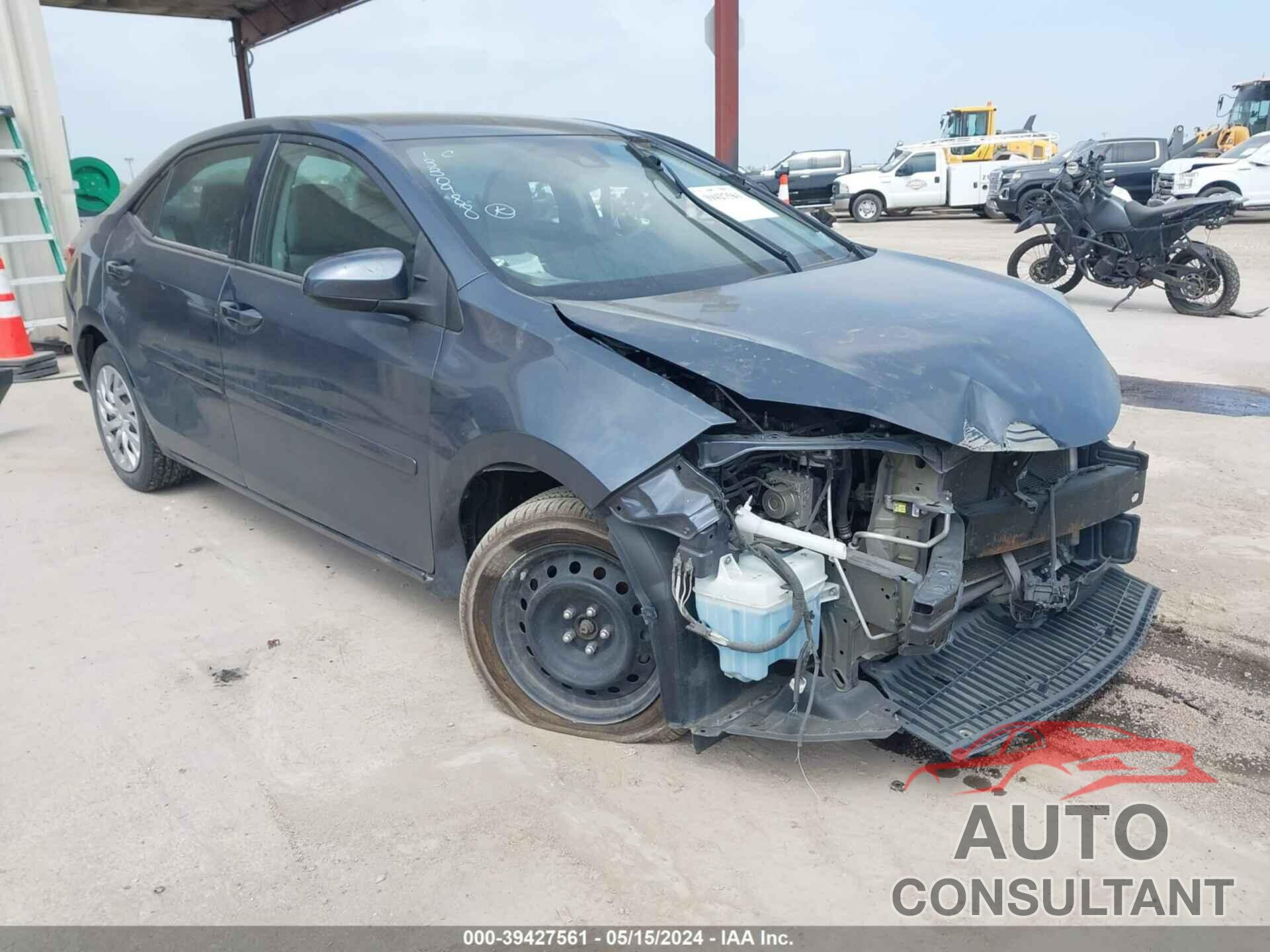 TOYOTA COROLLA 2018 - 5YFBURHEXJP808638