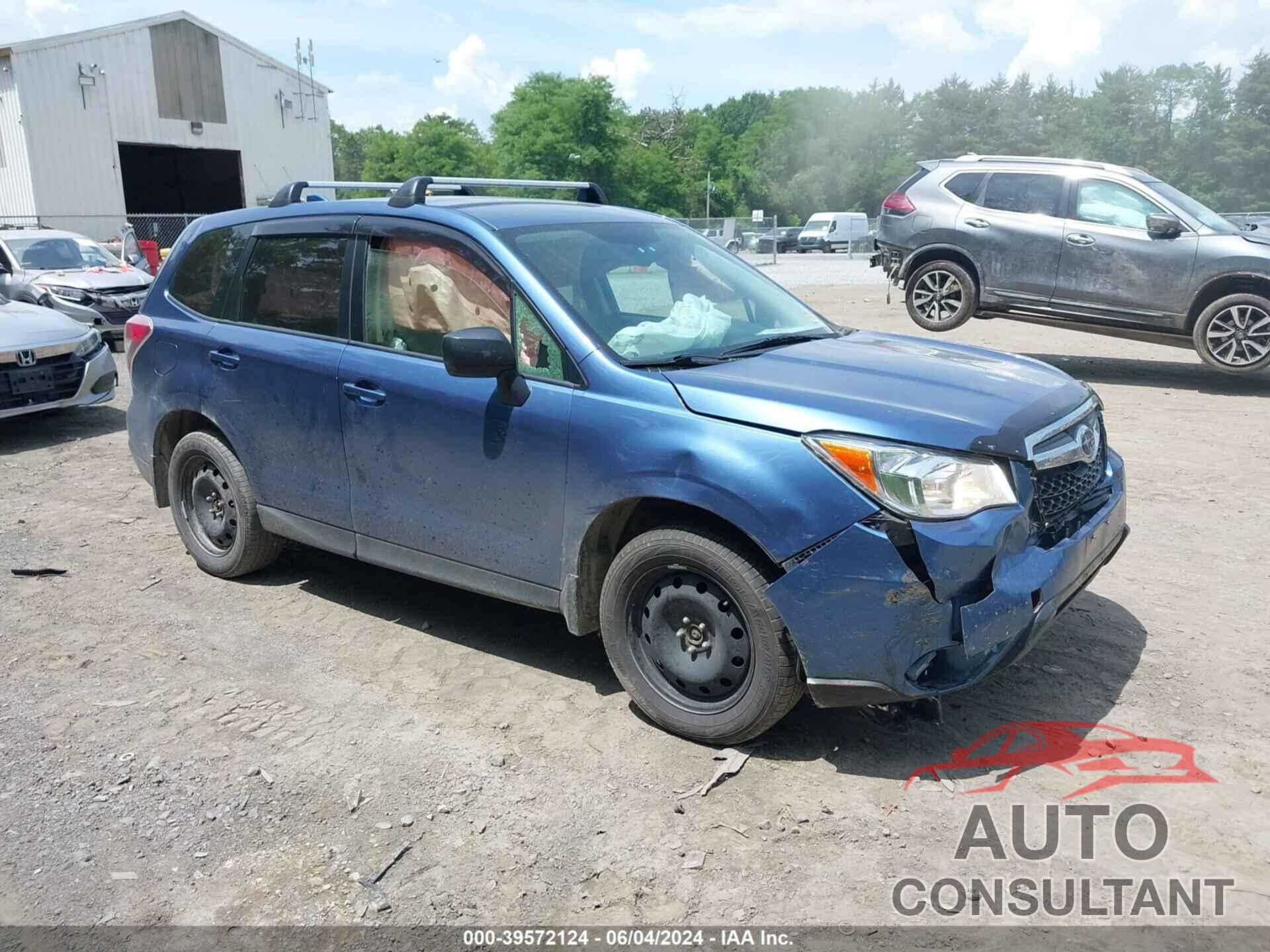 SUBARU FORESTER 2016 - JF2SJAACXGH538609