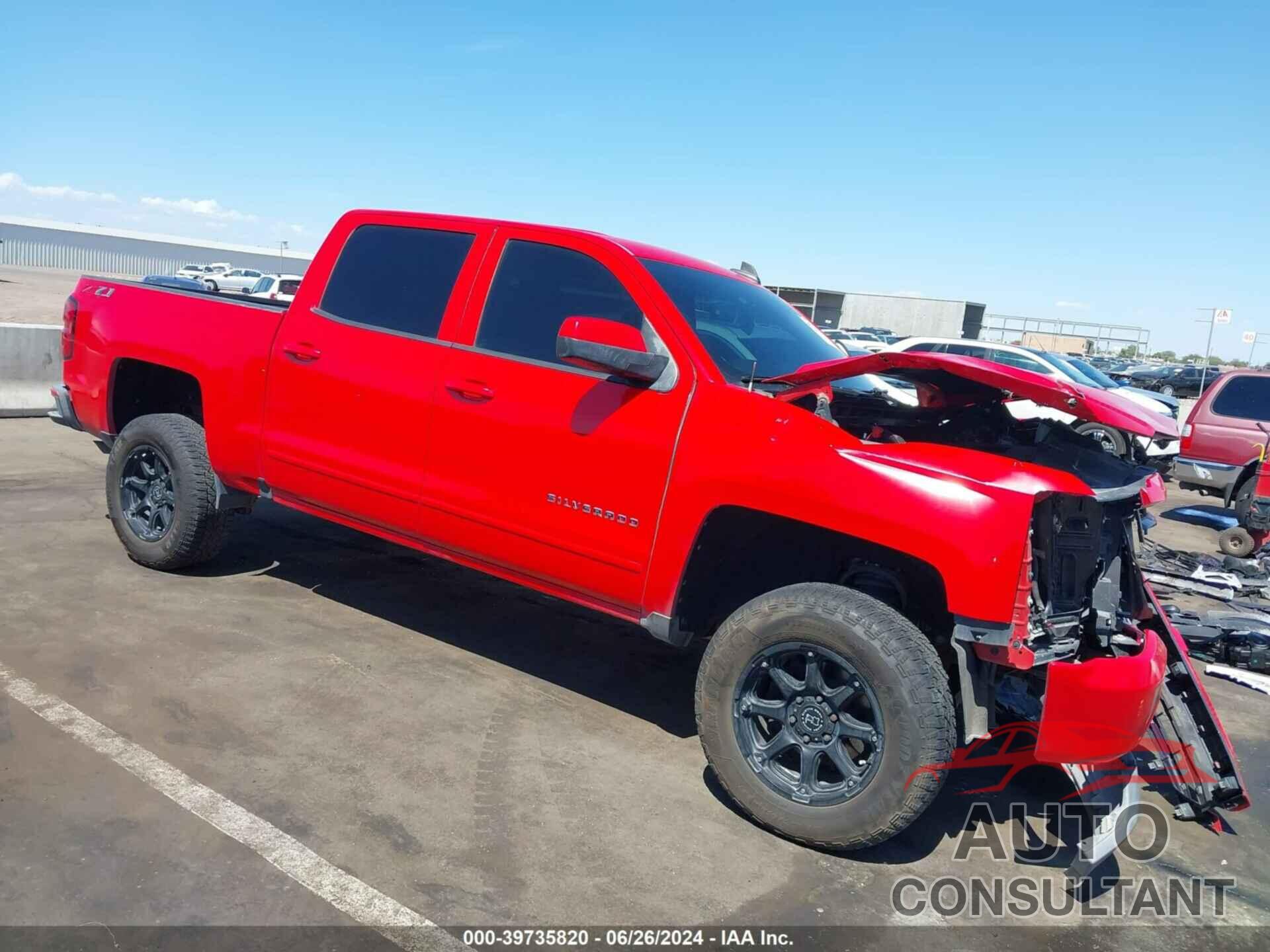 CHEVROLET SILVERADO 1500 2018 - 3GCUKREC8JG439432