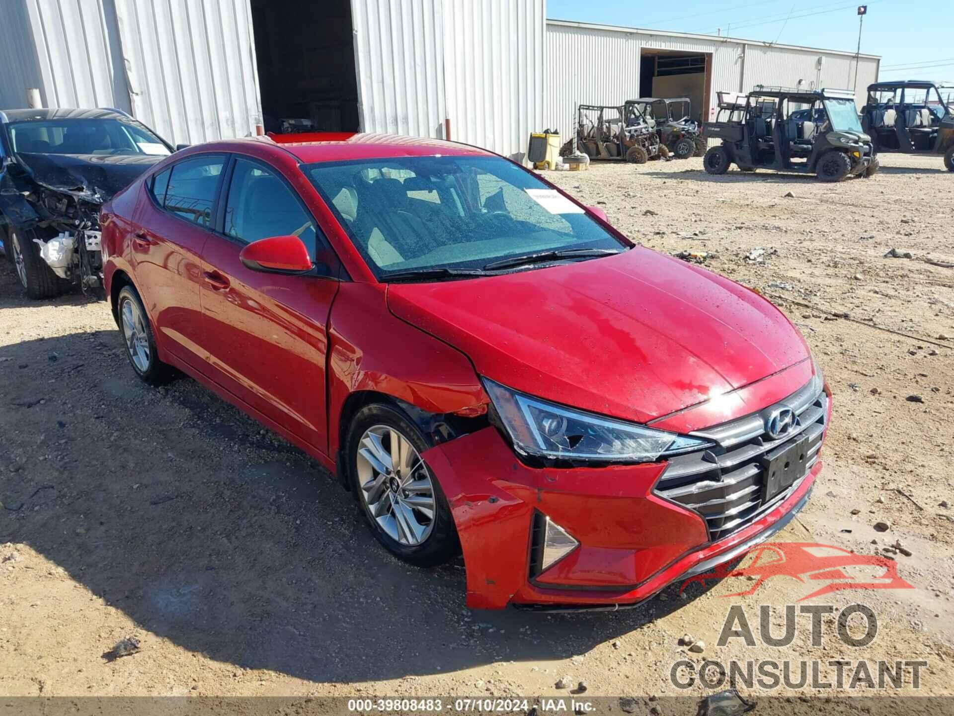 HYUNDAI ELANTRA 2020 - 5NPD84LF4LH504771