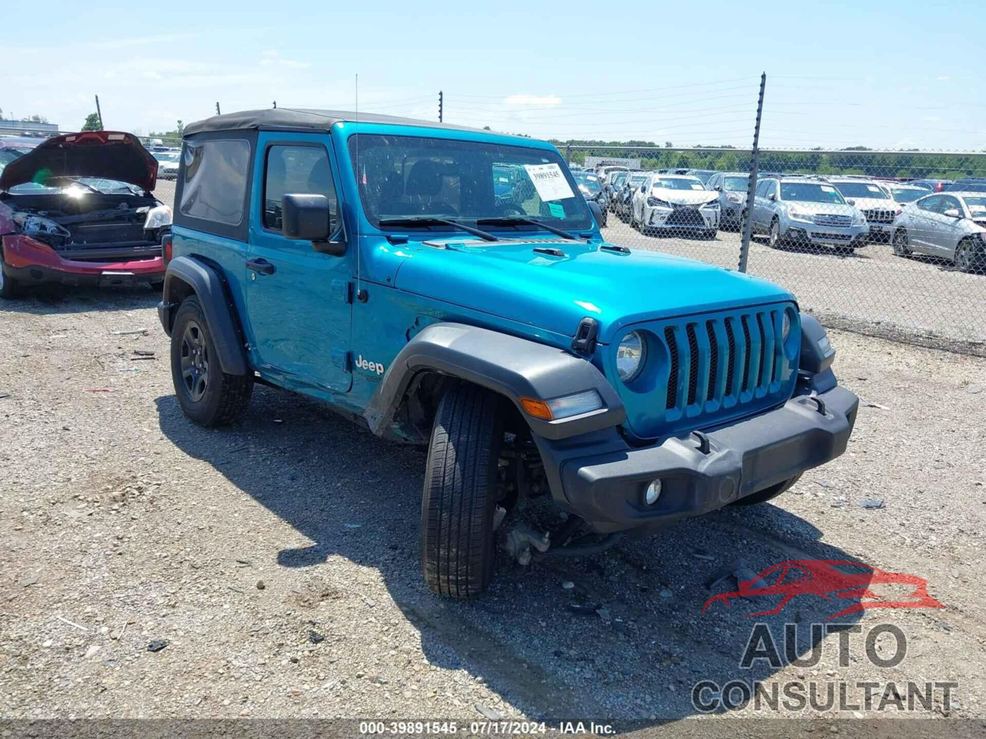 JEEP WRANGLER 2020 - 1C4GJXAN8LW185236