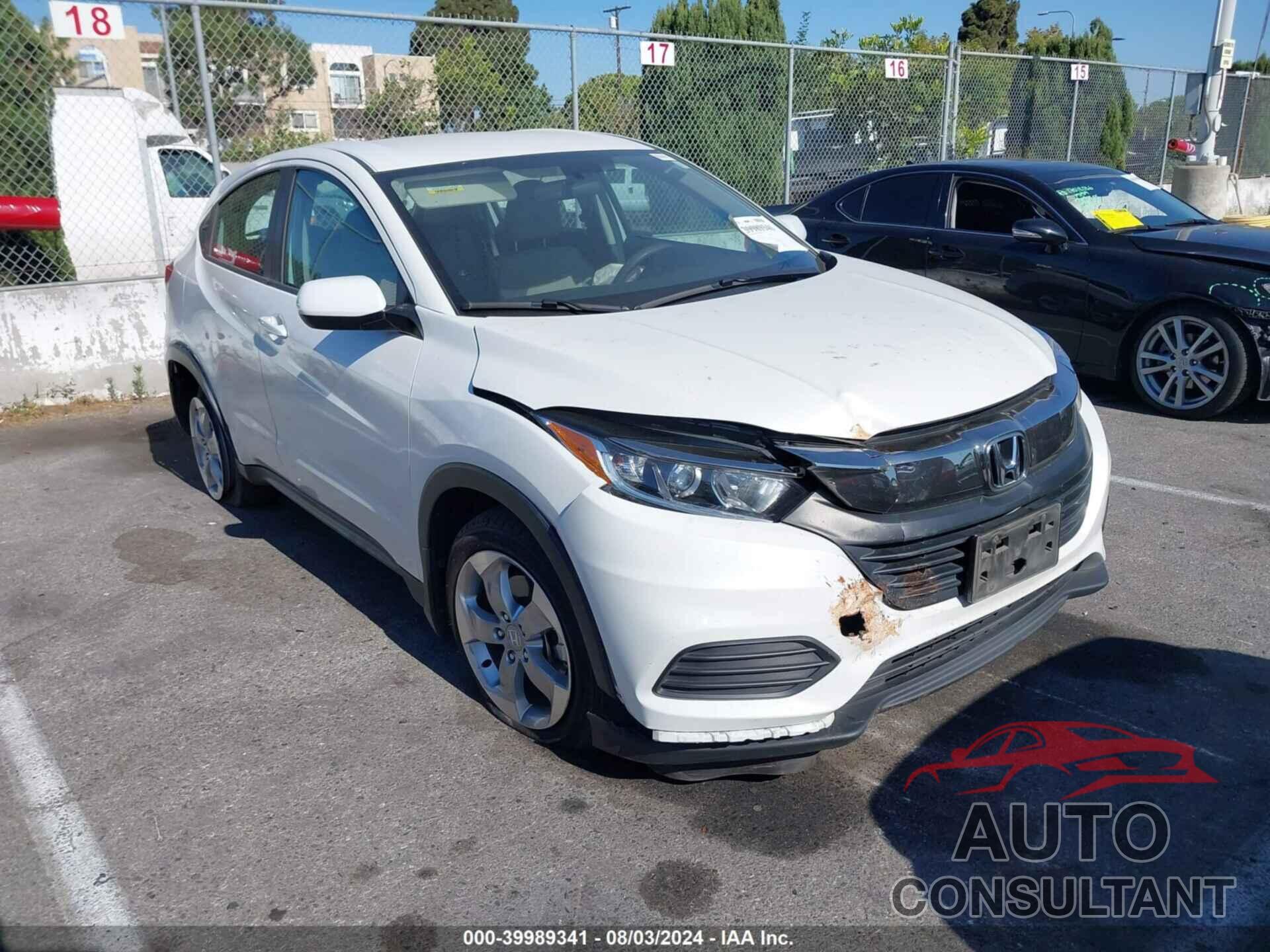 HONDA HR-V 2022 - 3CZRU5H35NM709366