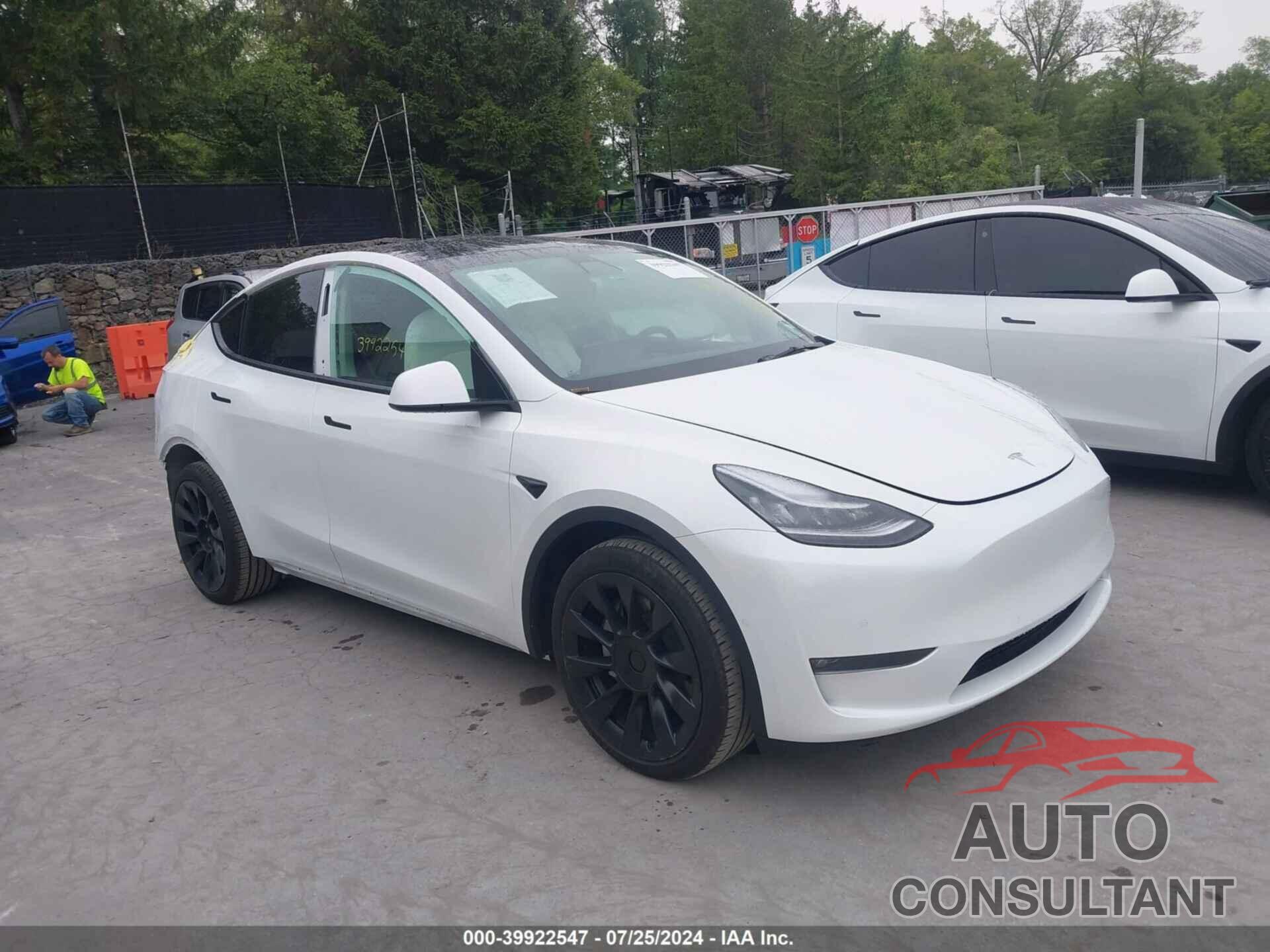 TESLA MODEL Y 2021 - 5YJYGDEE0MF119703