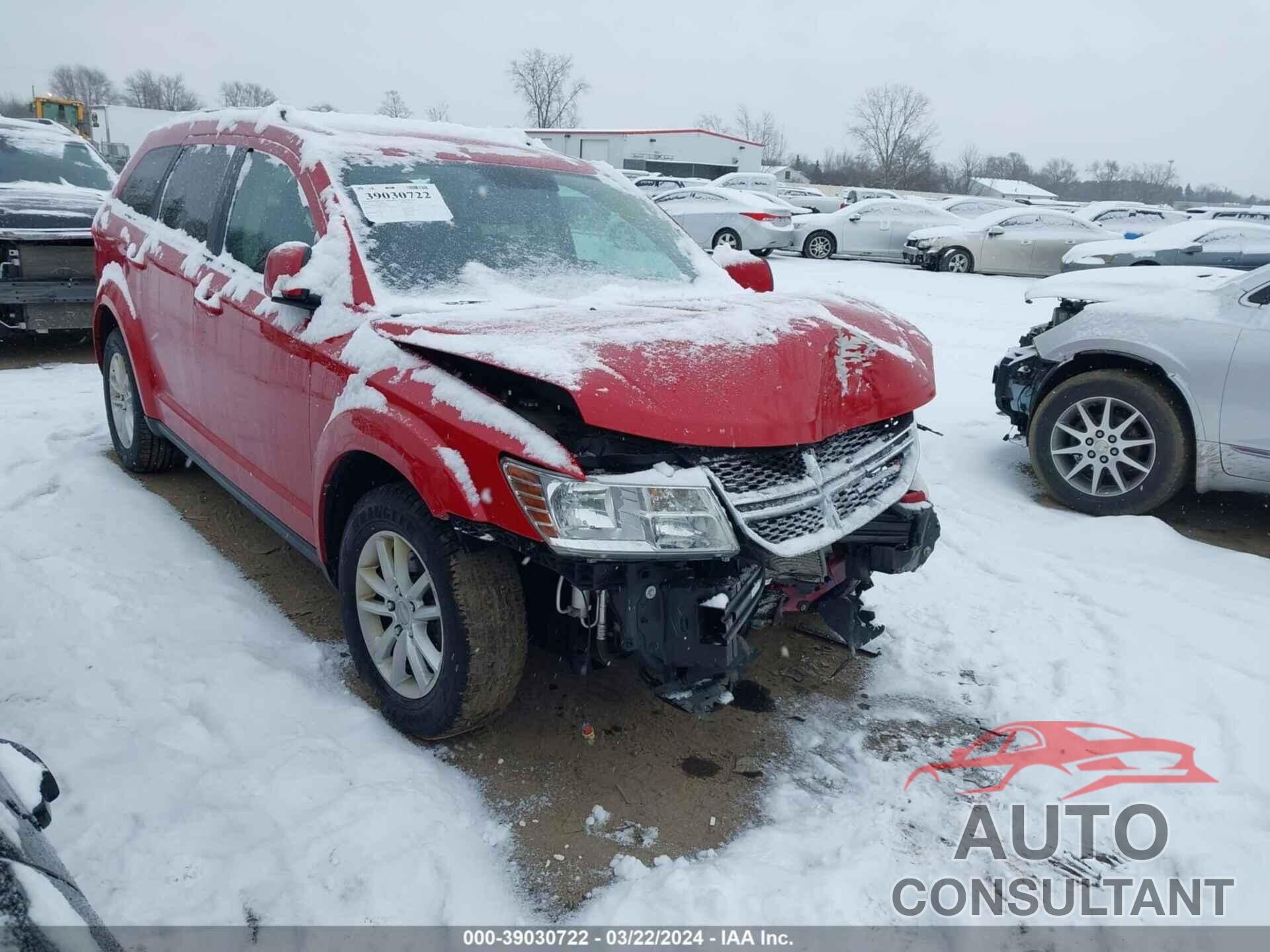 DODGE JOURNEY 2016 - 3C4PDCBGXGT122585
