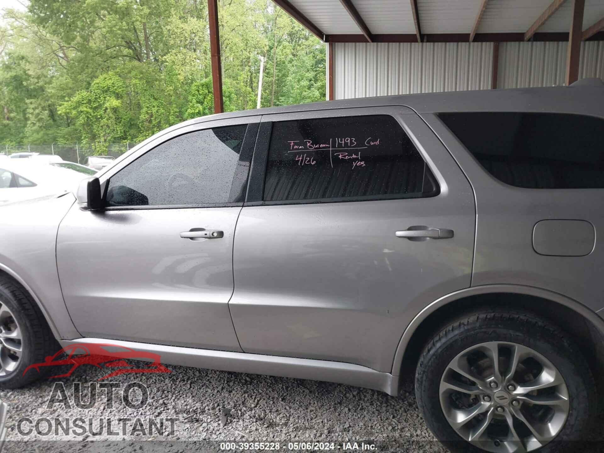 DODGE DURANGO 2019 - 1C4RDJDG2KC744158