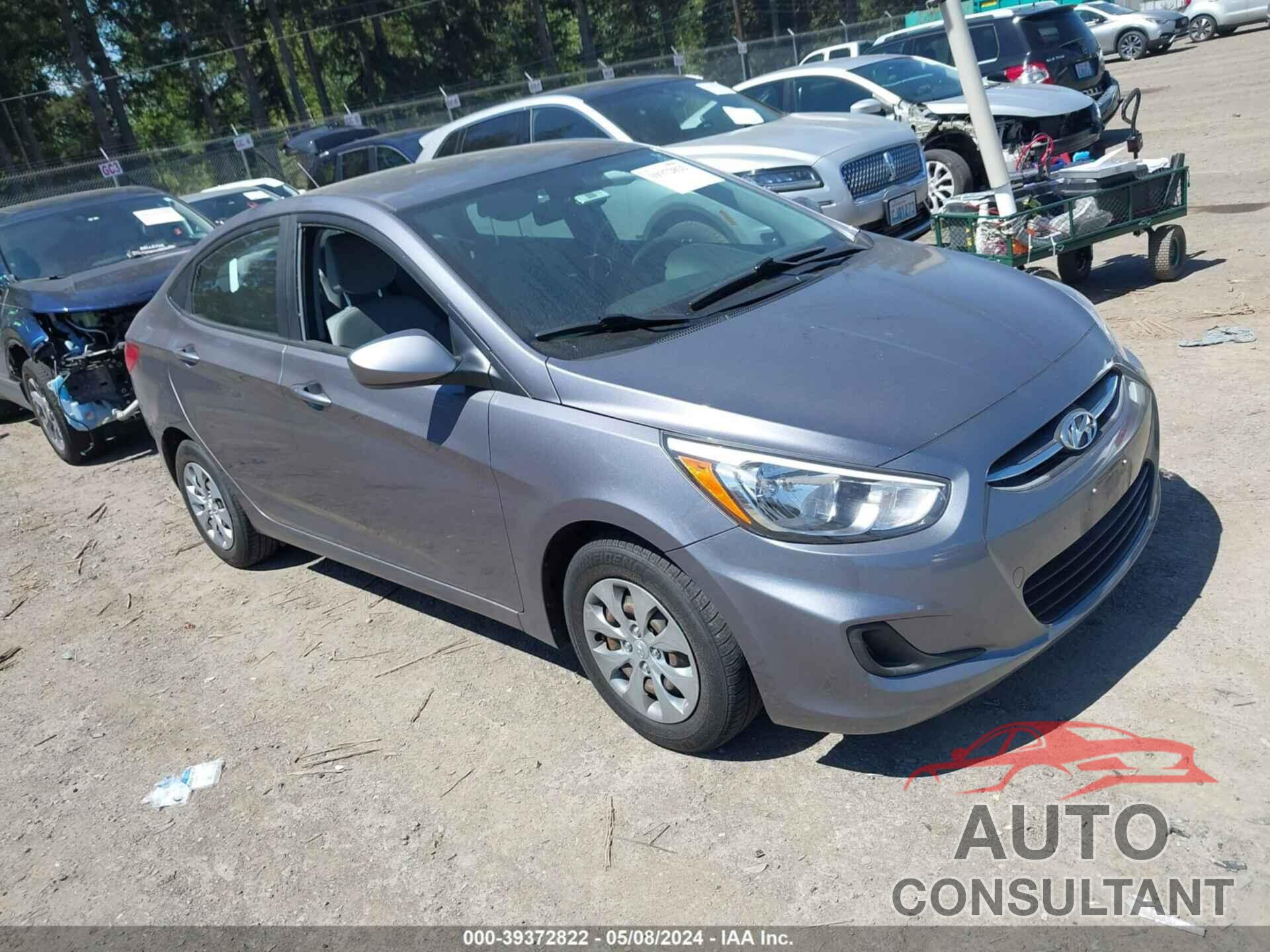 HYUNDAI ACCENT 2017 - KMHCT4AE1HU173015