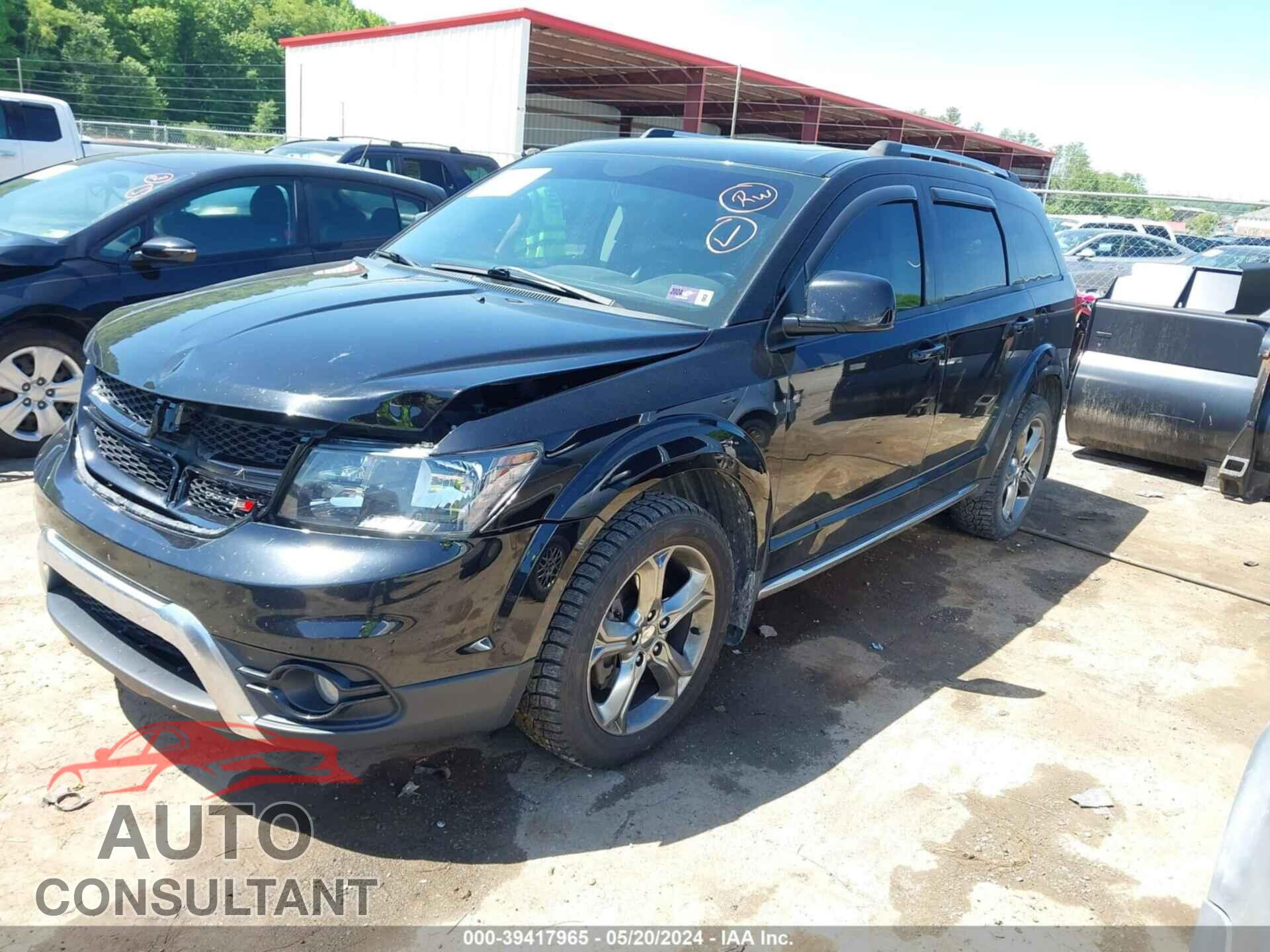 DODGE JOURNEY 2017 - 3C4PDDGG3HT595809