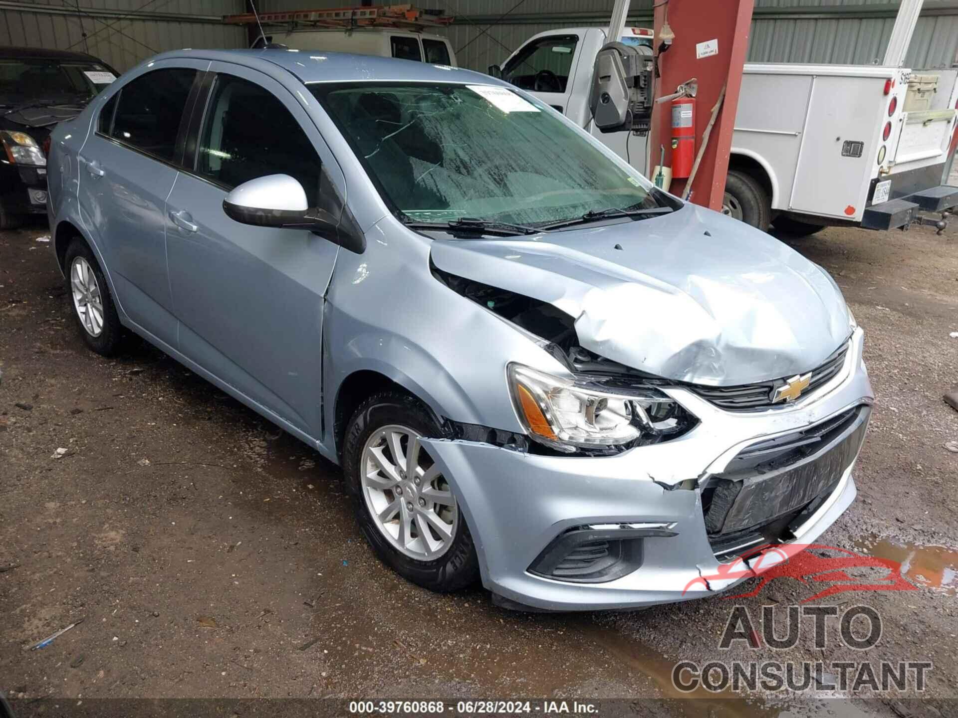 CHEVROLET SONIC 2017 - 1G1JD5SH5H4148277